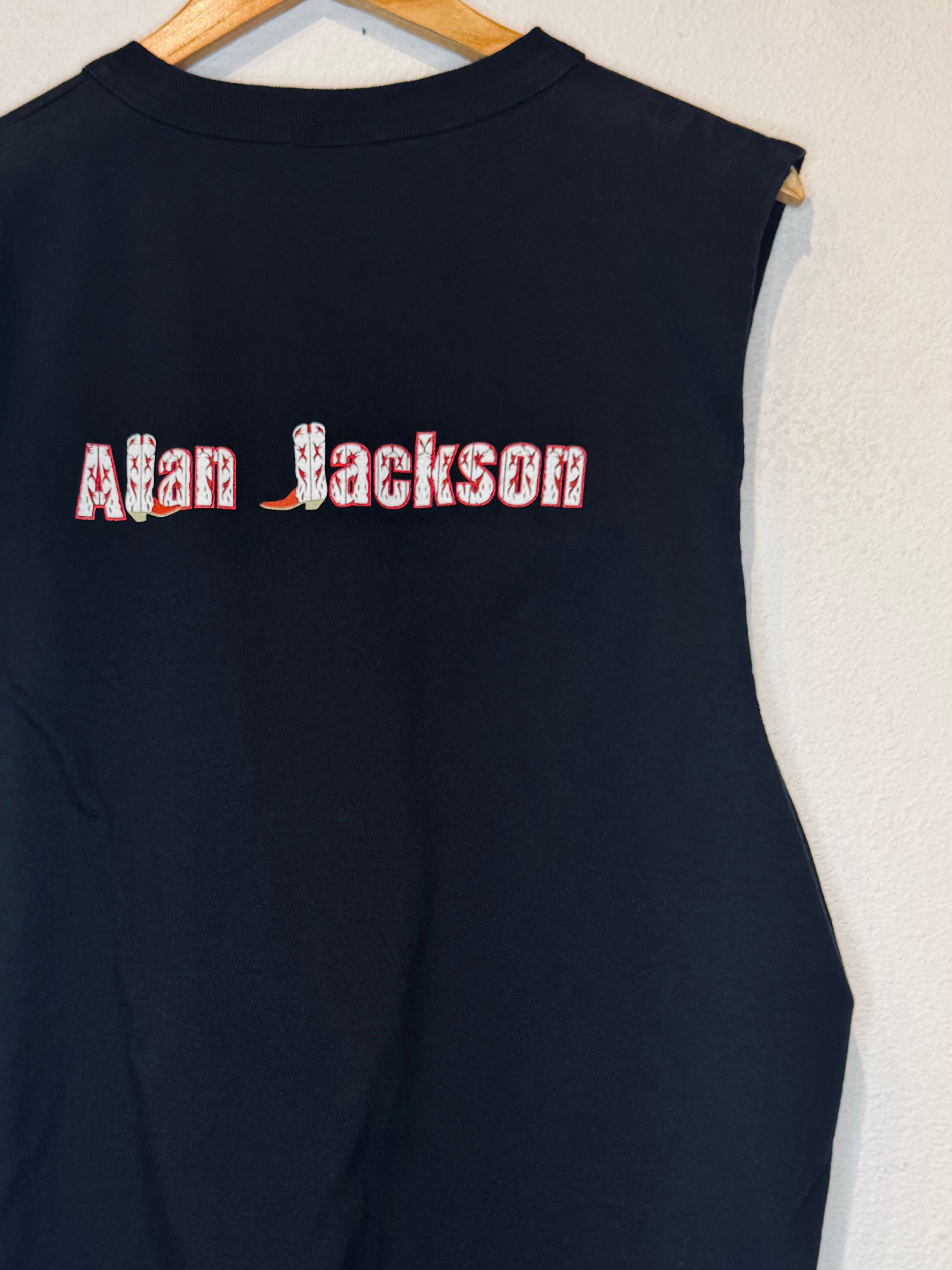 Alan Jackson Boots Vintage Tank