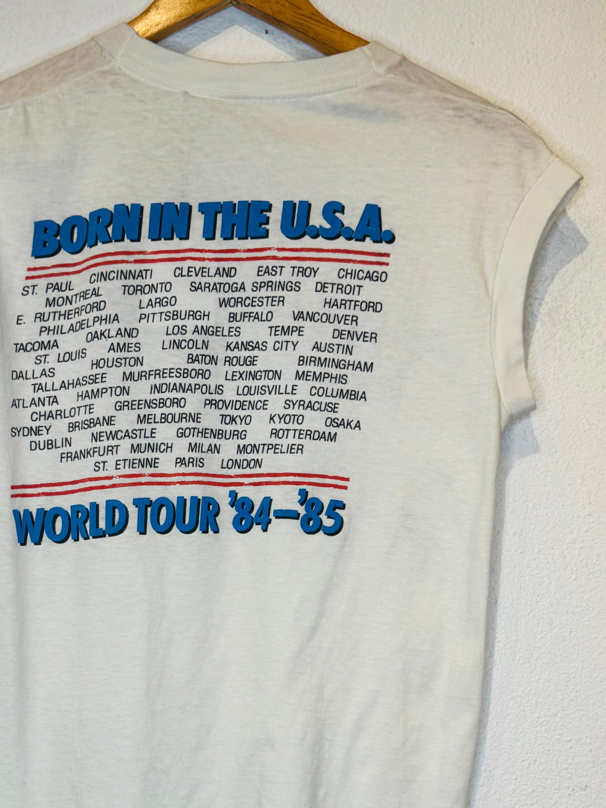 Brice Springsteen '85 Born in the USA Vintage Tank
