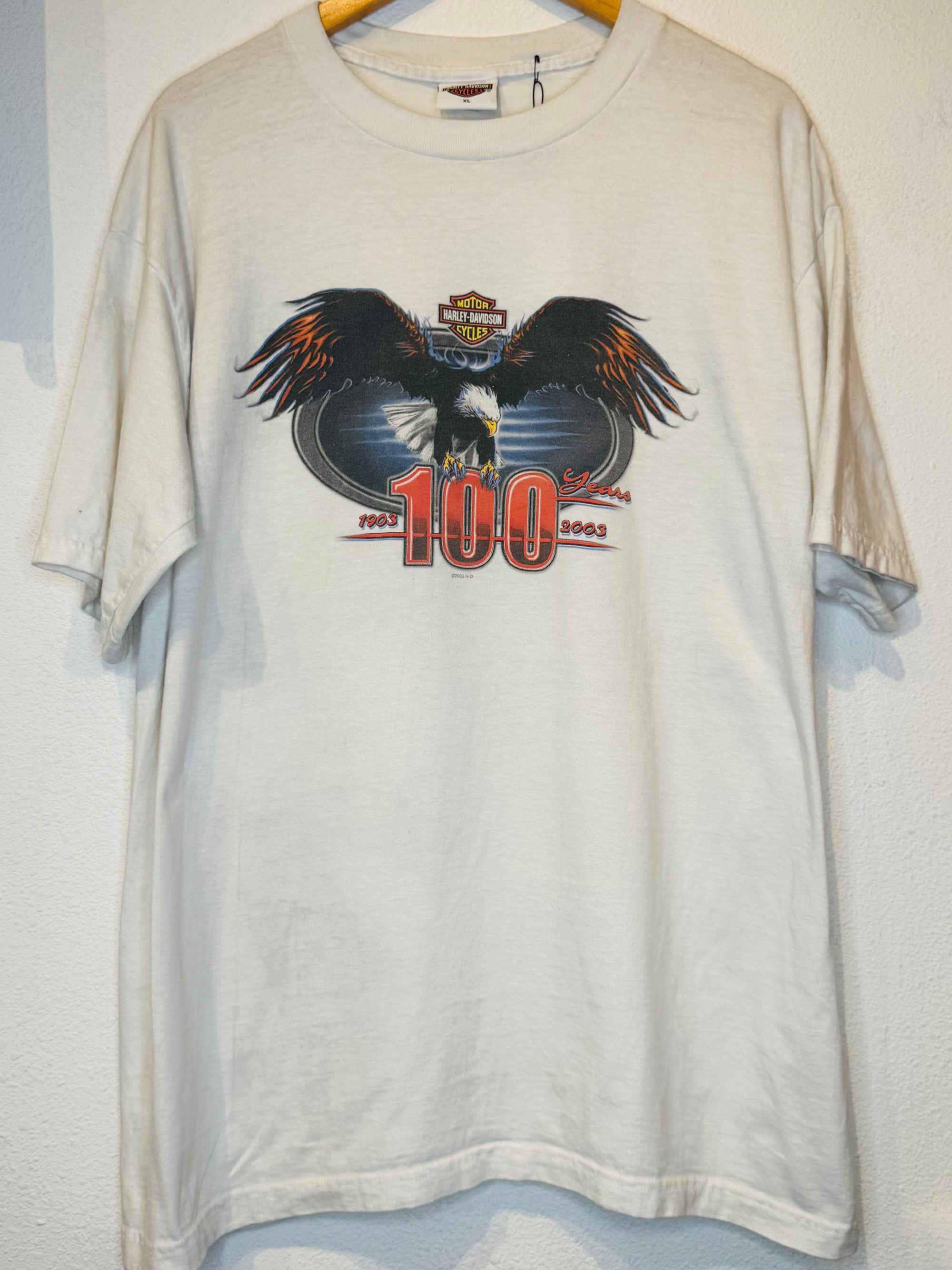 100 Years Harley Vintage Tee