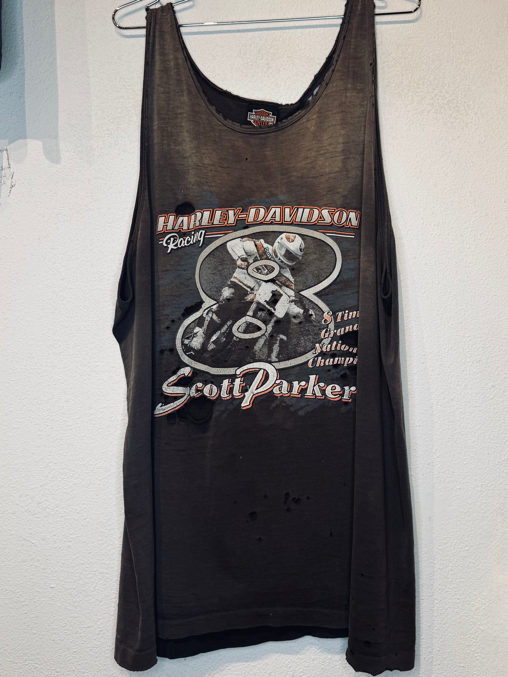 Racing Harley Vintage Tank
