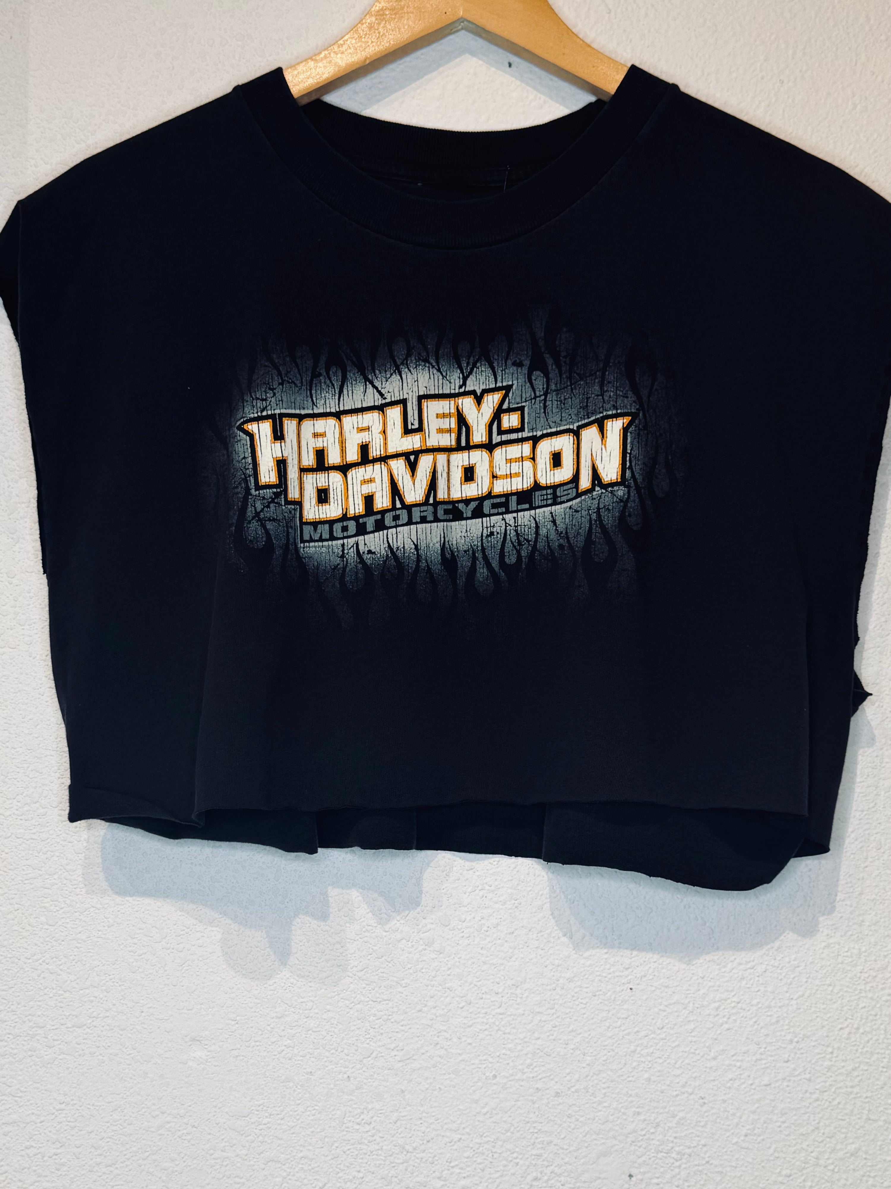 Black River Harley Vintage Crop Tank