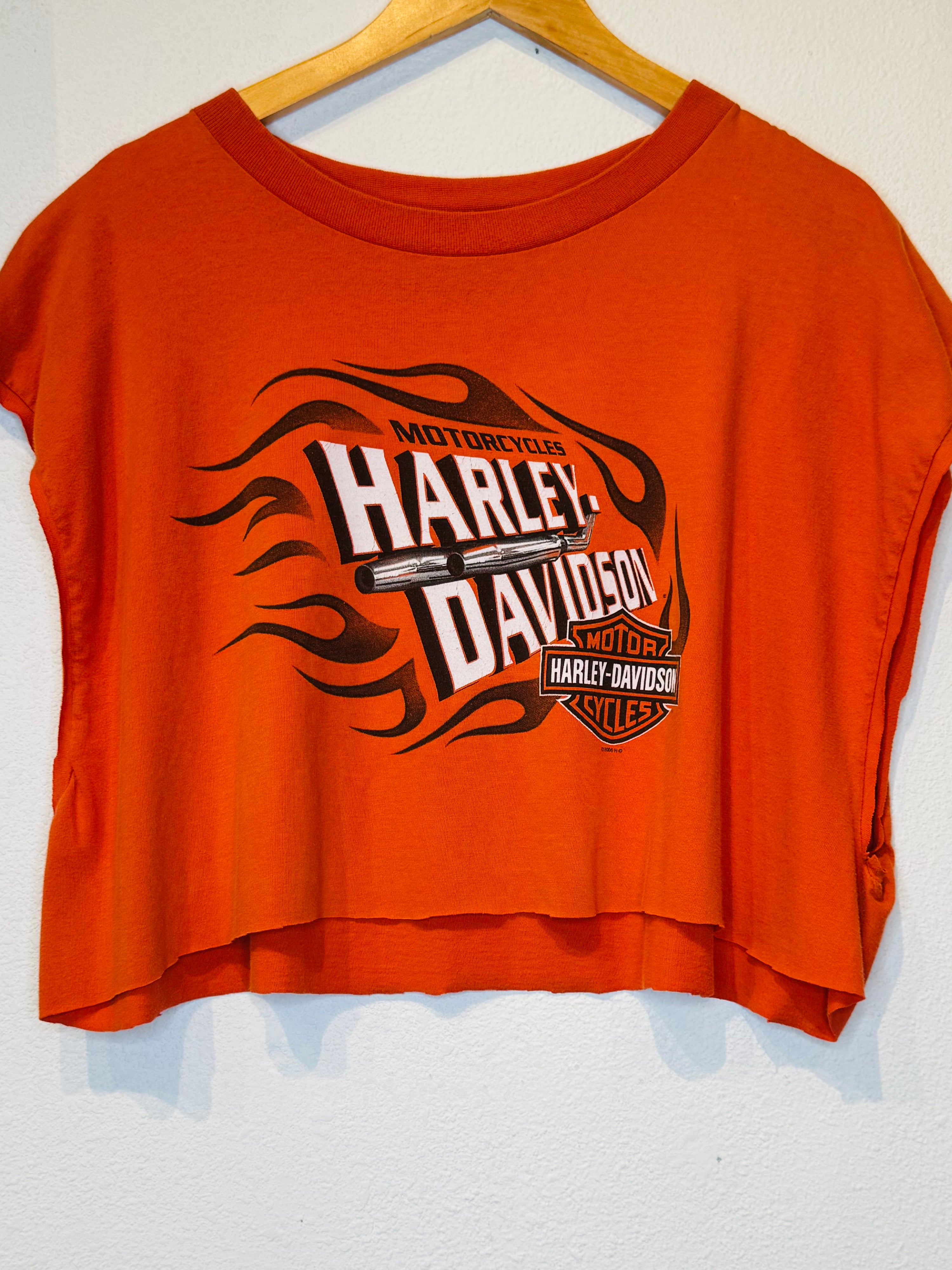 Tripps Harley Vintage Crop Tank