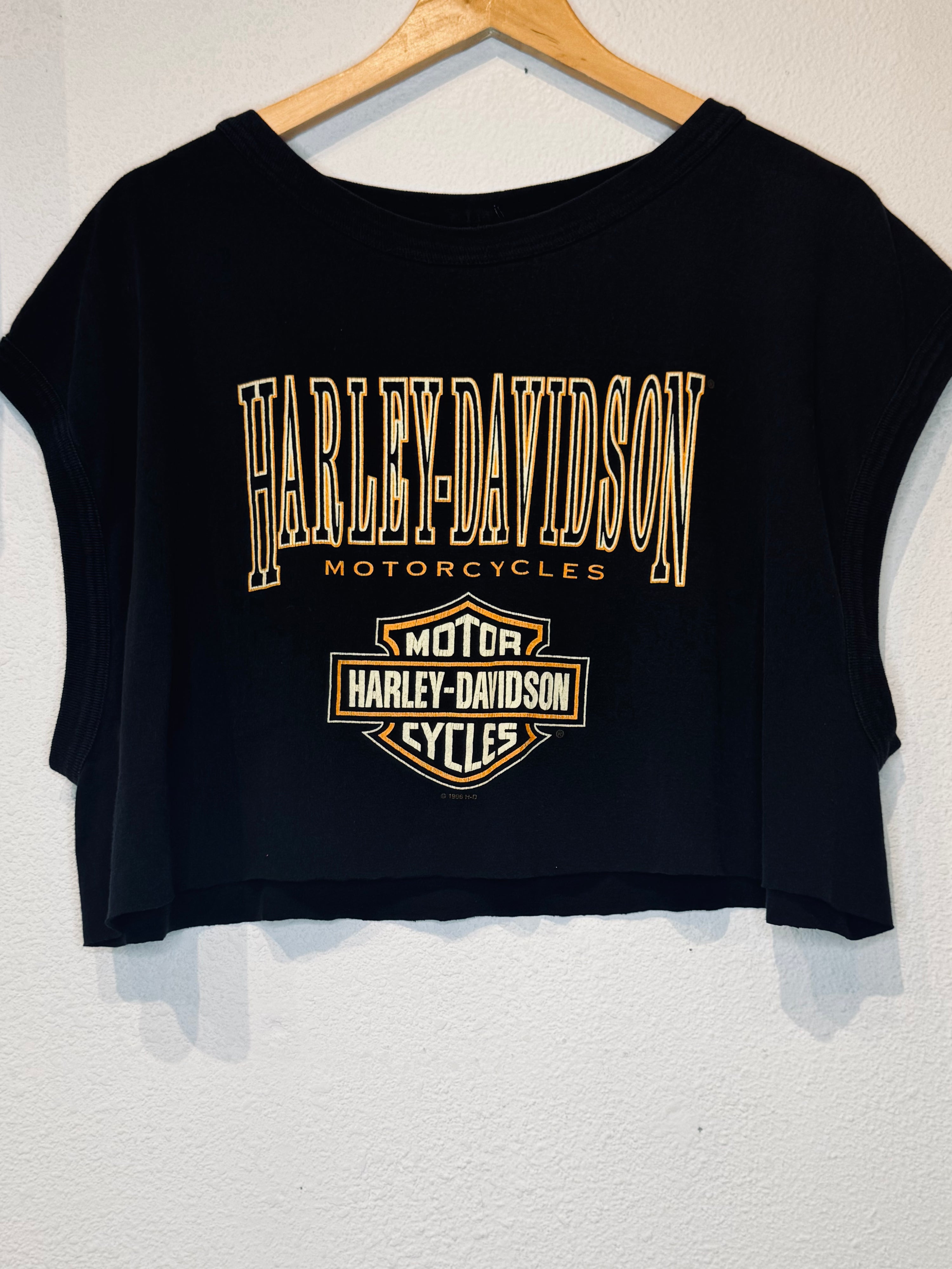 Glendale Harley Vintage Crop Tank
