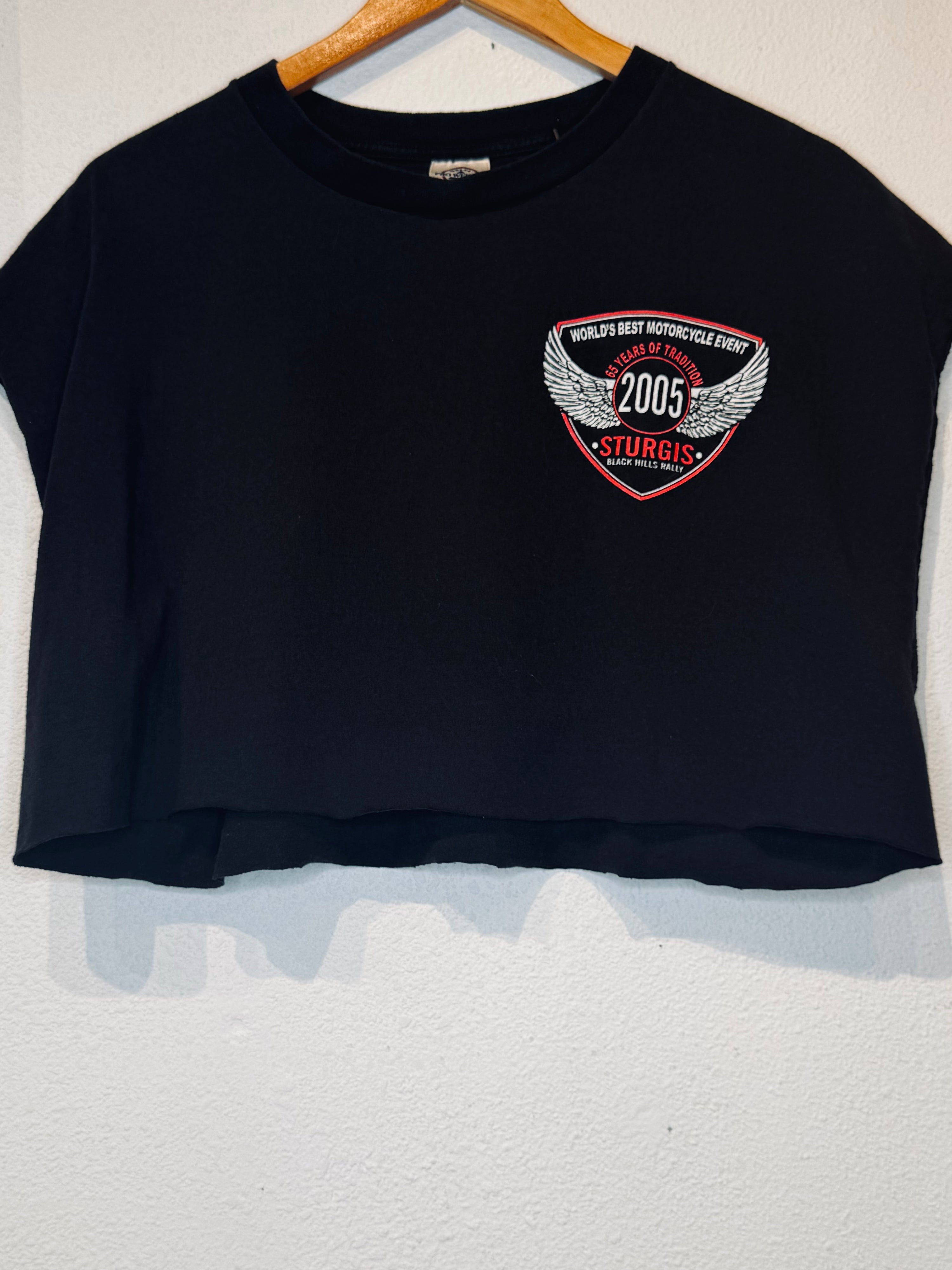Sturgis '05 Vintage Crop Tank