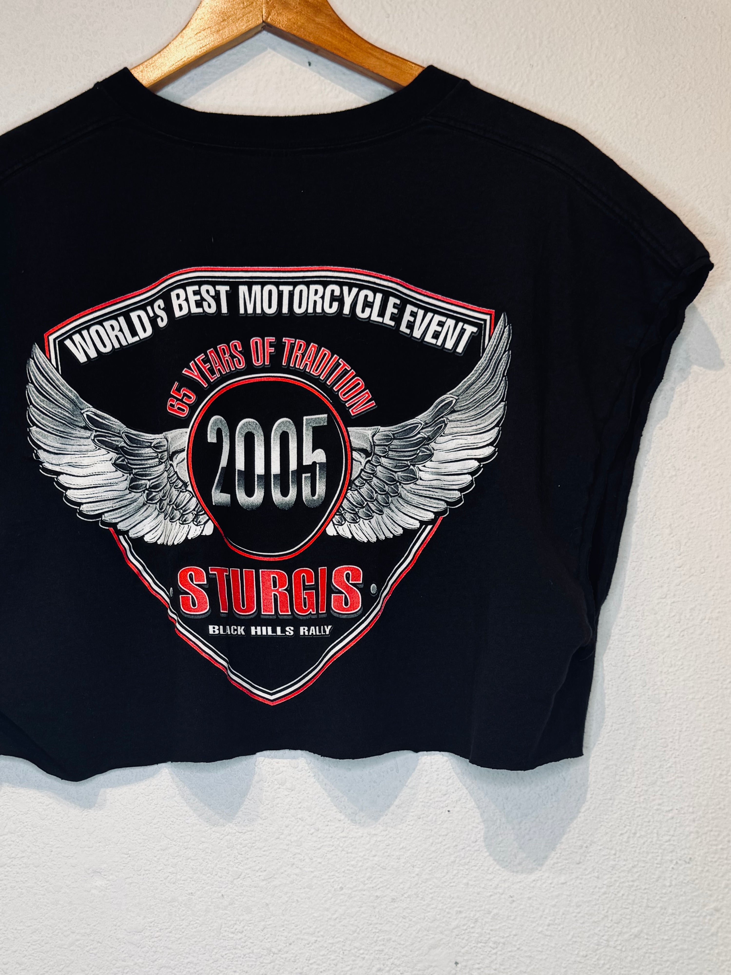 Sturgis '05 Vintage Crop Tank