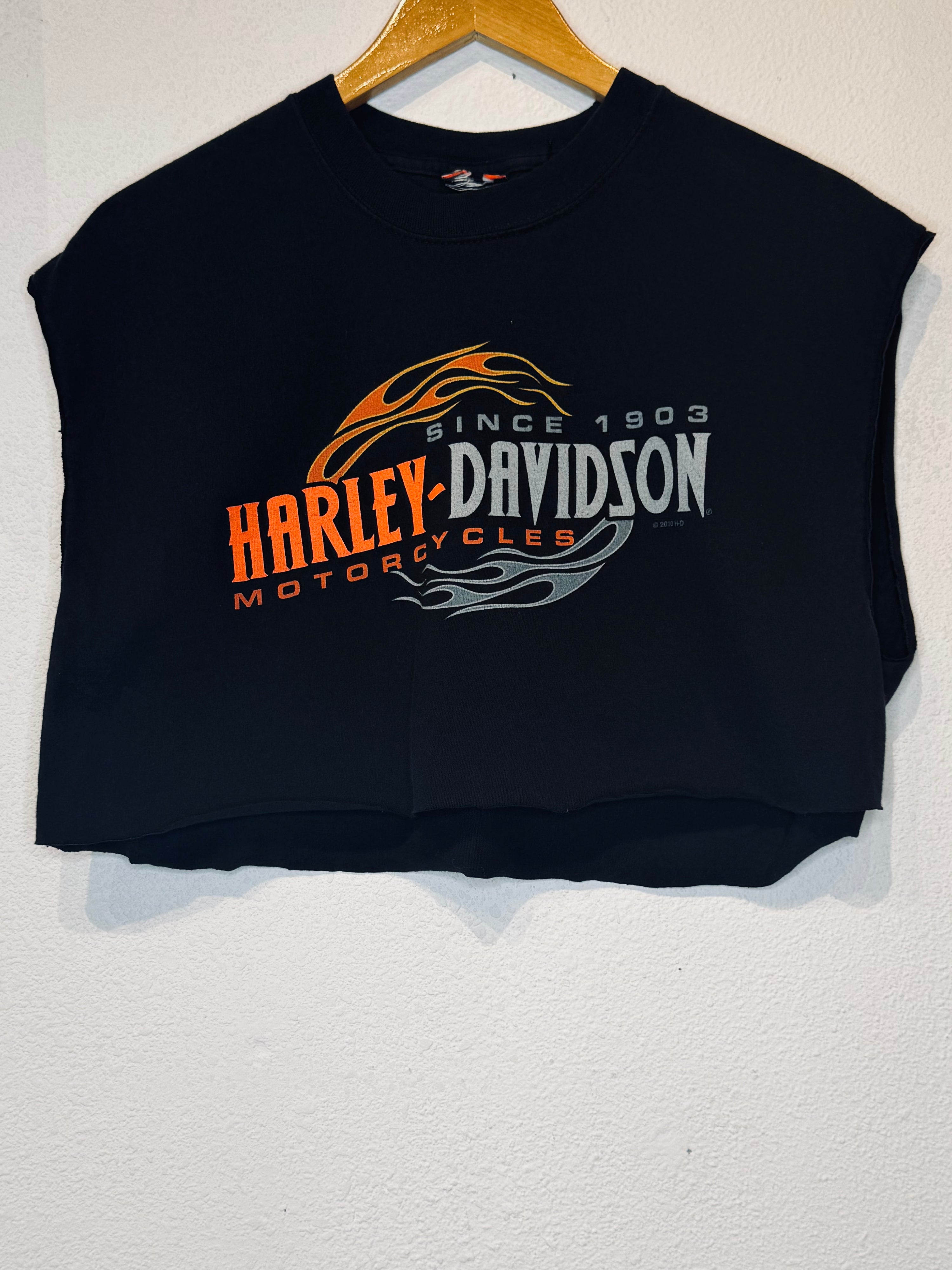 Pomona Harley Vintage Crop Tank