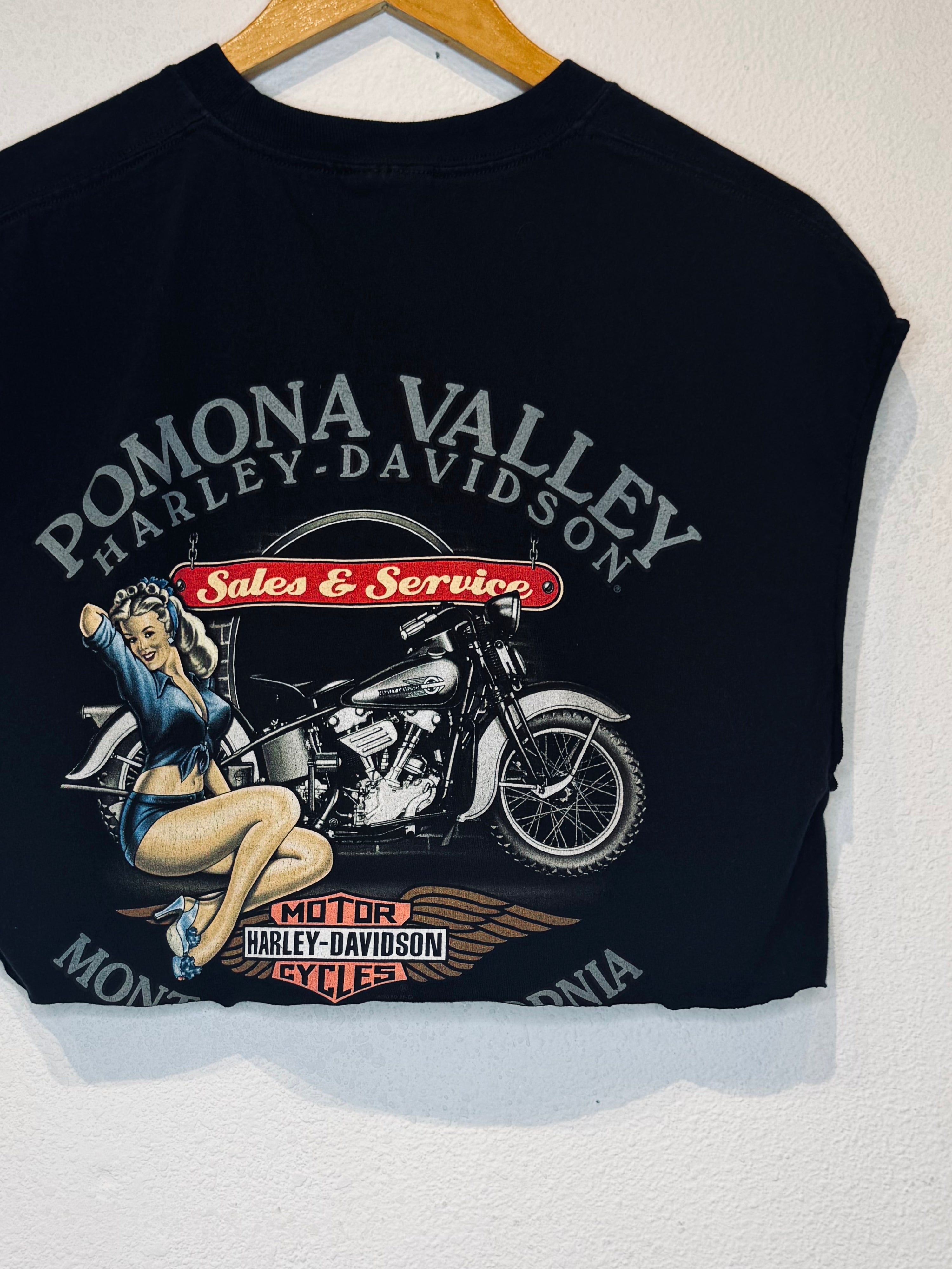 Pomona Harley Vintage Crop Tank