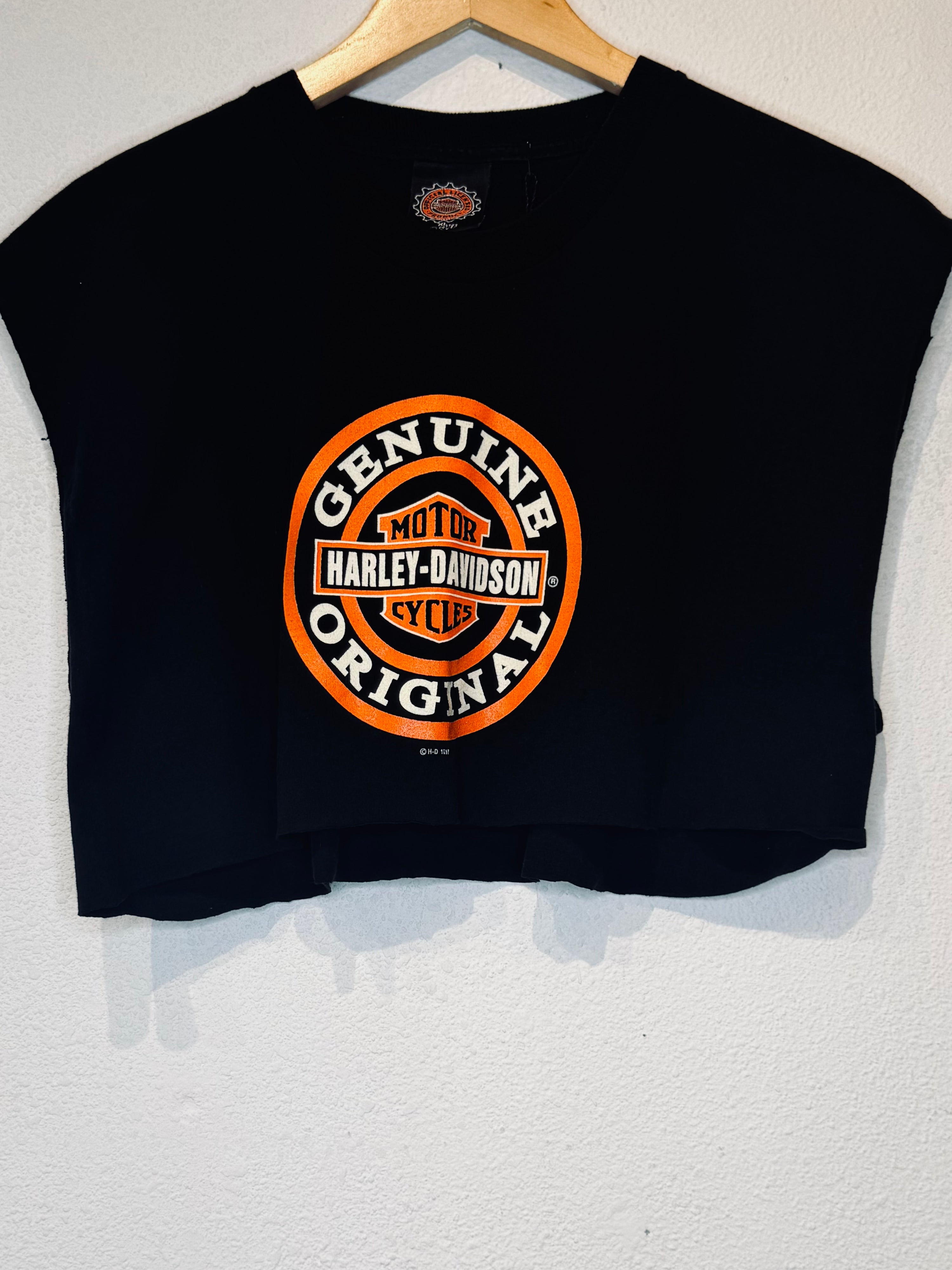 Genuine Harley Vintage Crop Tank