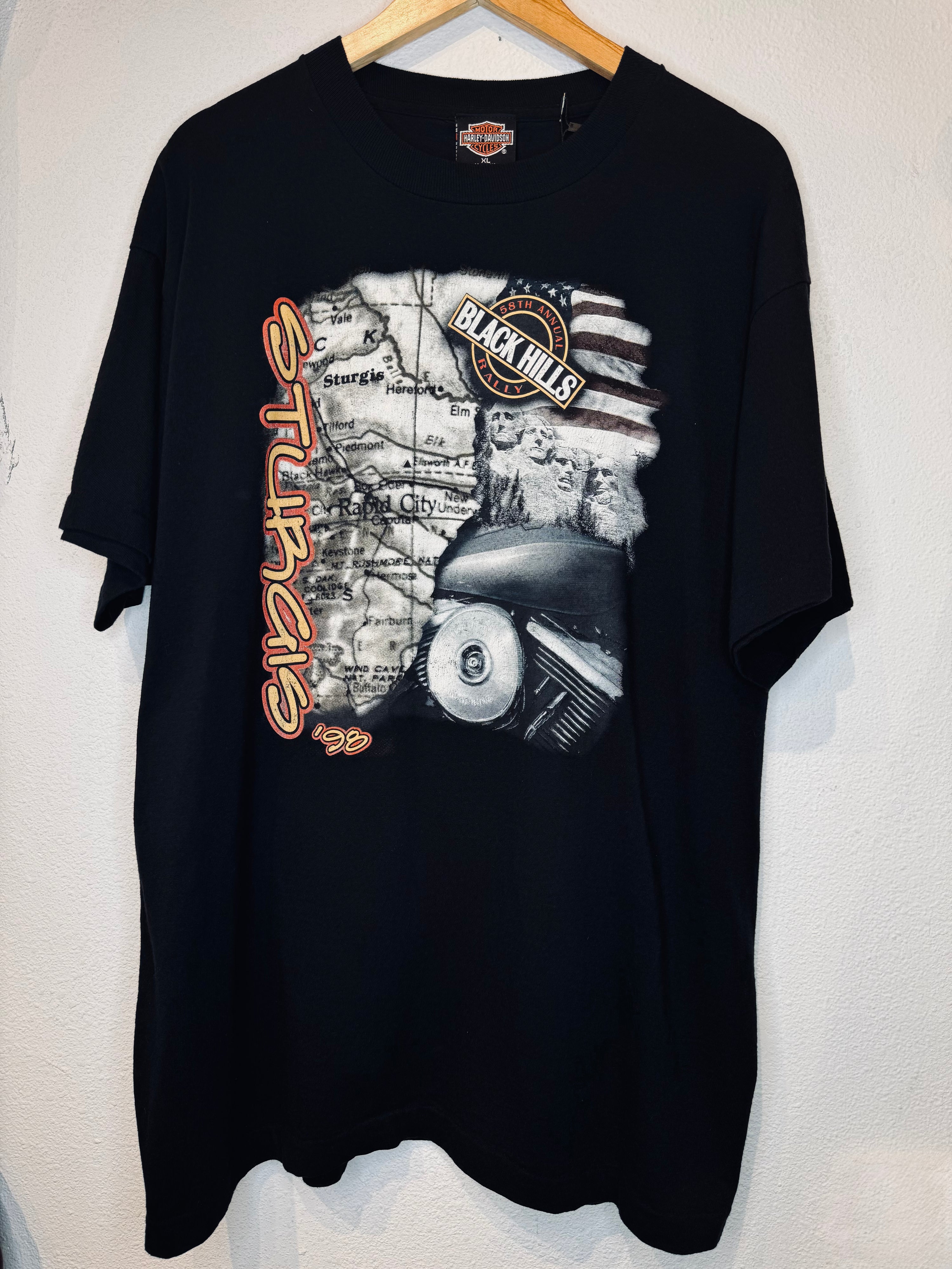 Sturgis '98 Harley Vintage Tee