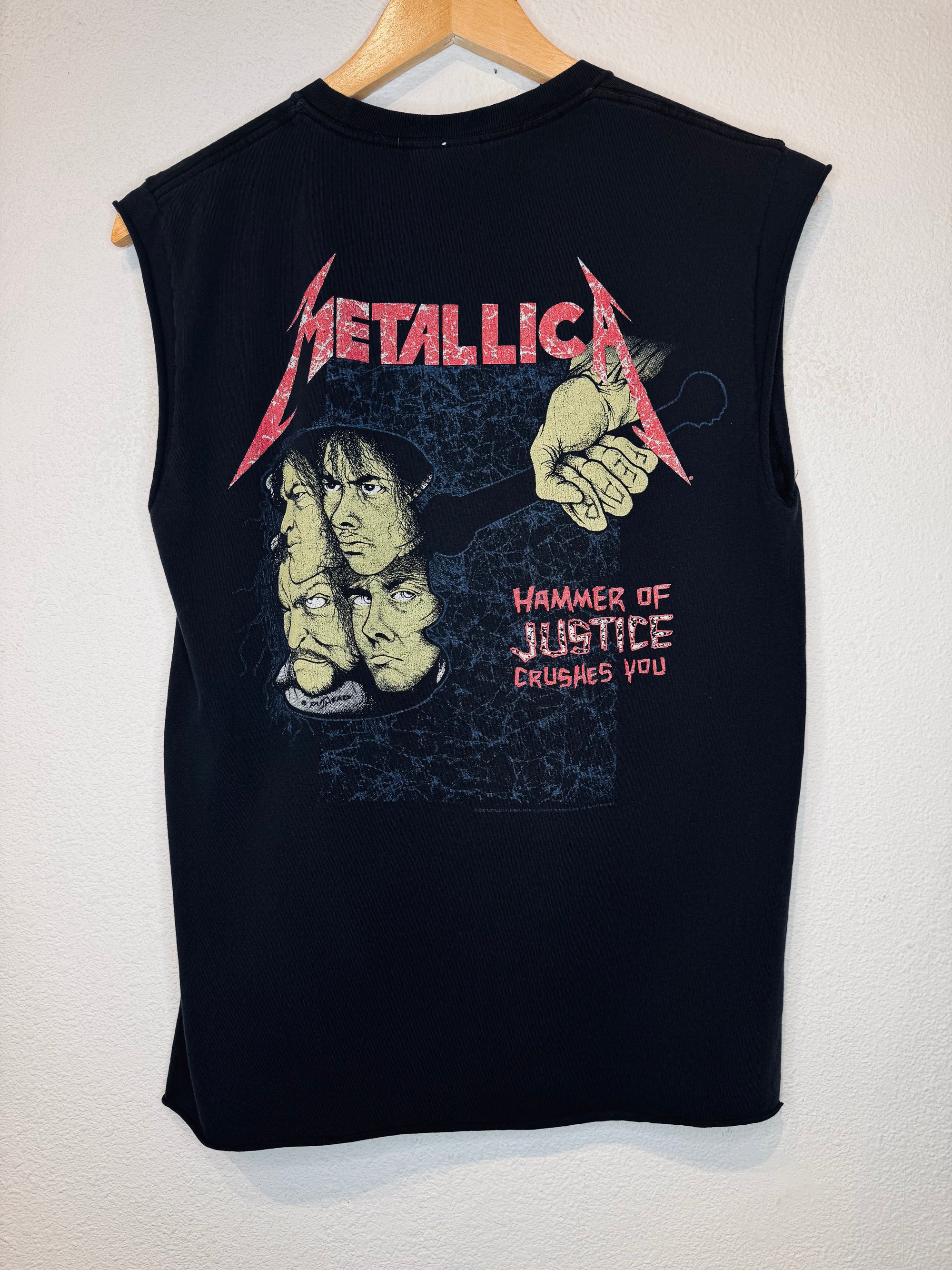 Metallica Damaged Justice Vintage Tank