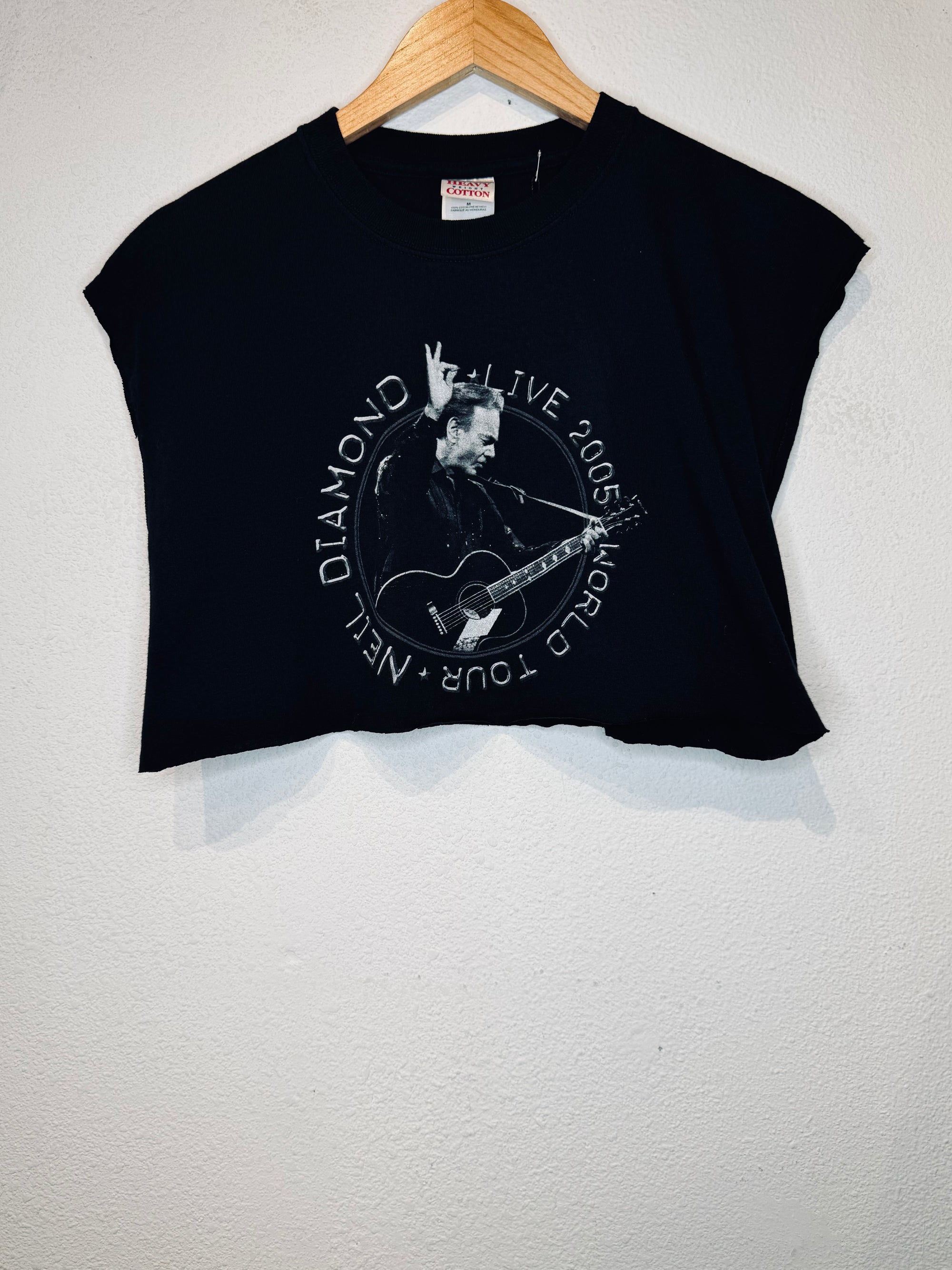 Neil Diamond Vintage Crop Tank