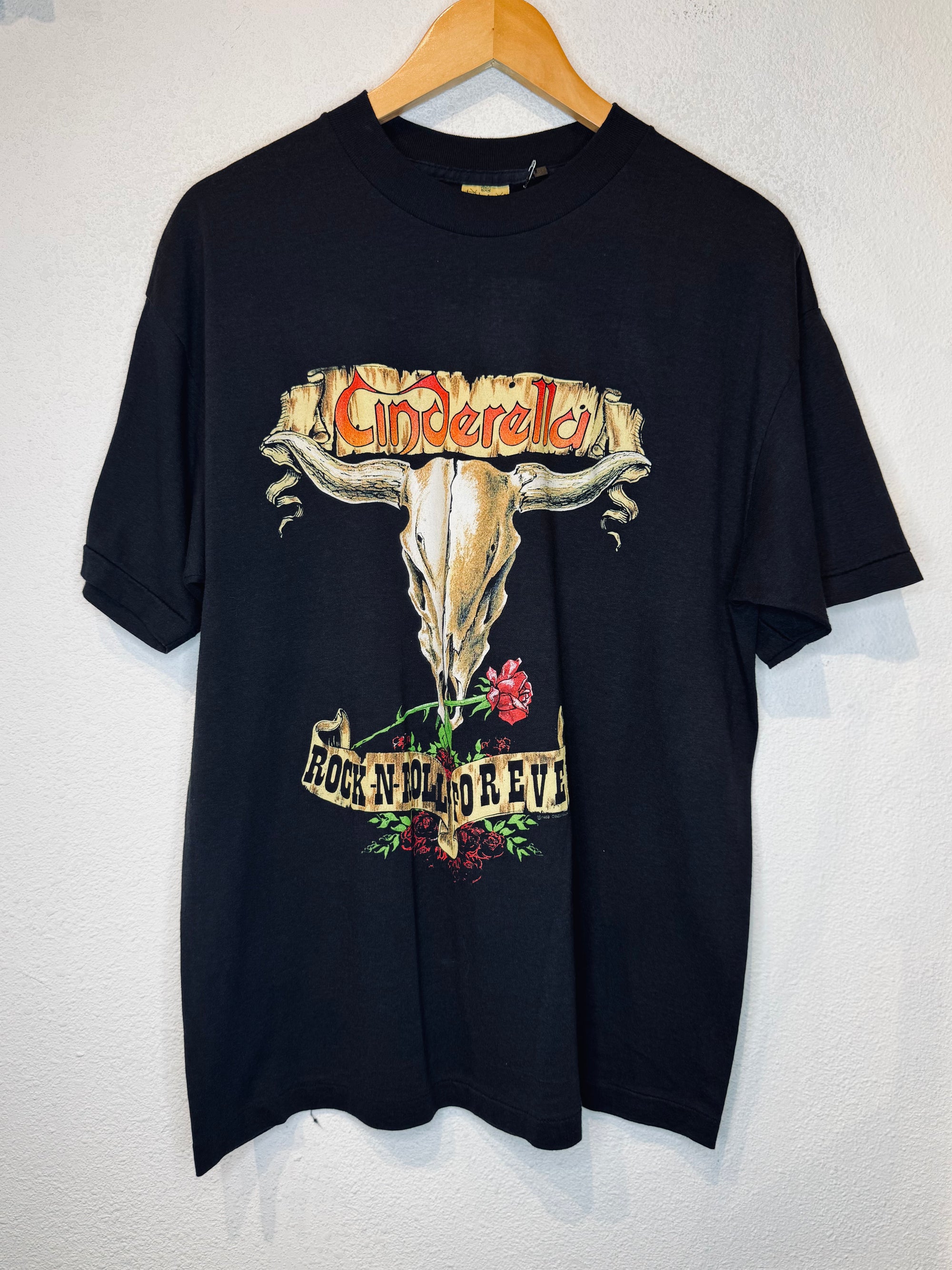 Cinderella Rock n Roll Forever Vintage Tee