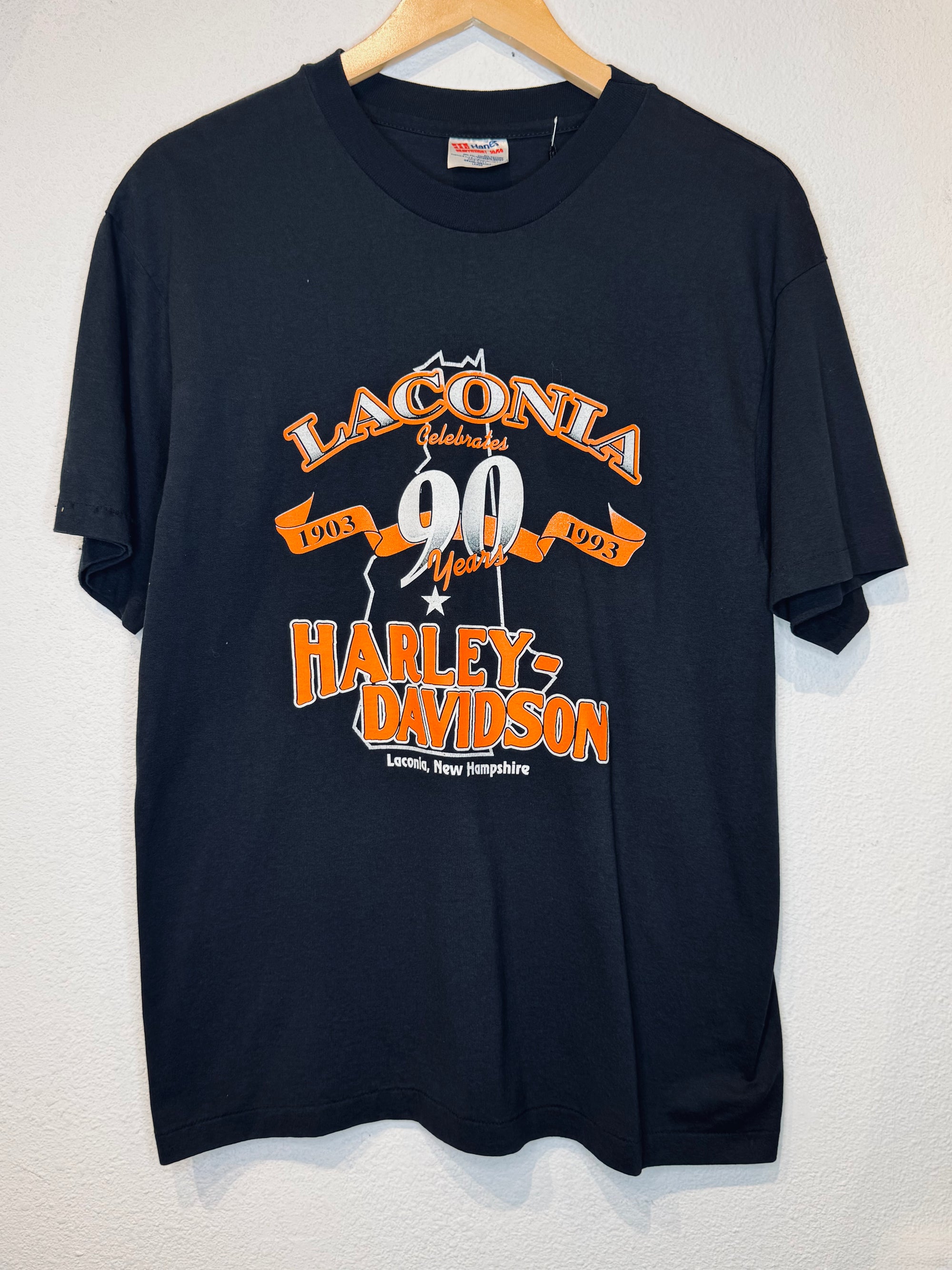 Laconia Harley 90 Years Vintage Tee