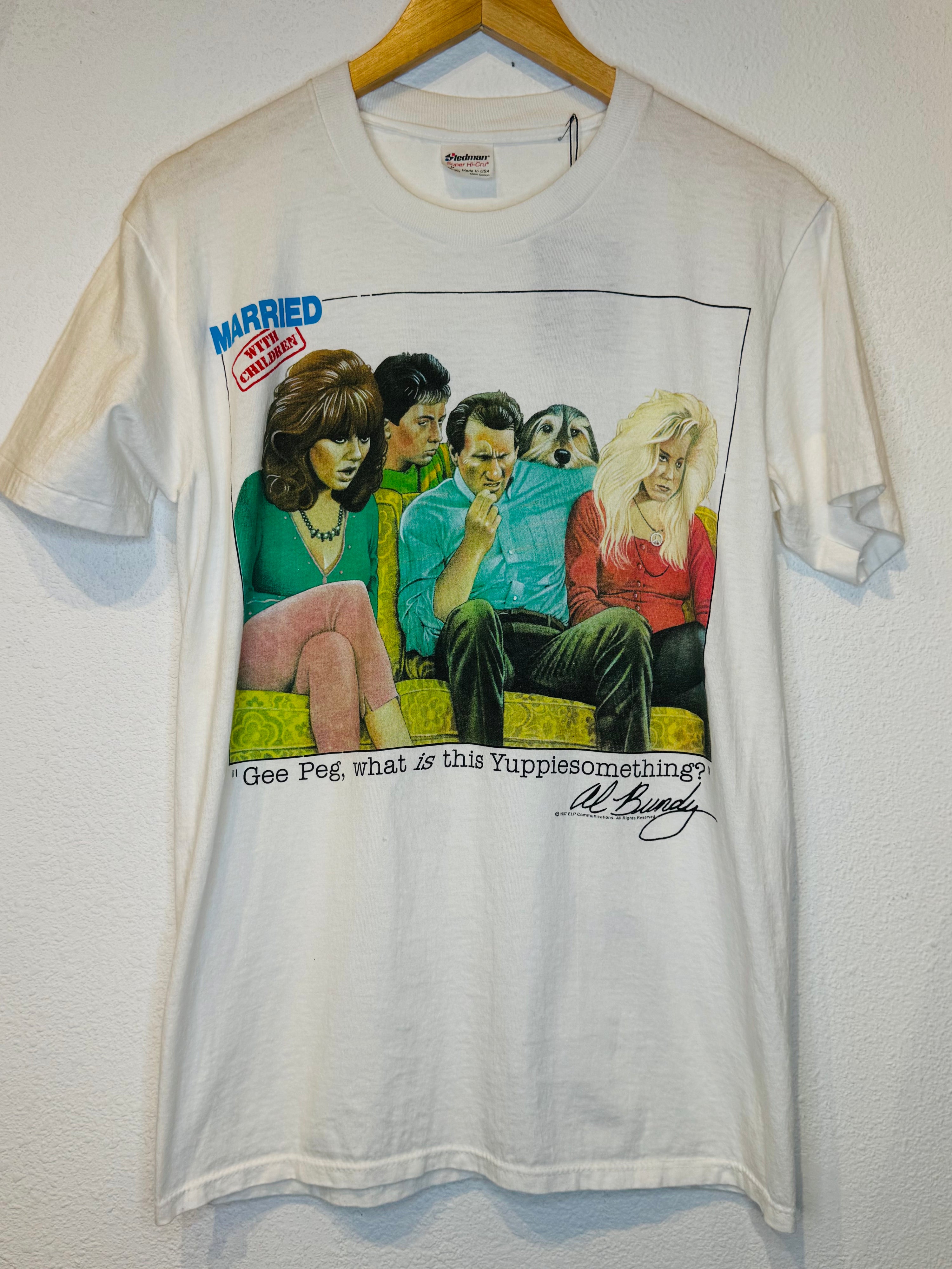 Married With Children Family '87 Vintage Tee