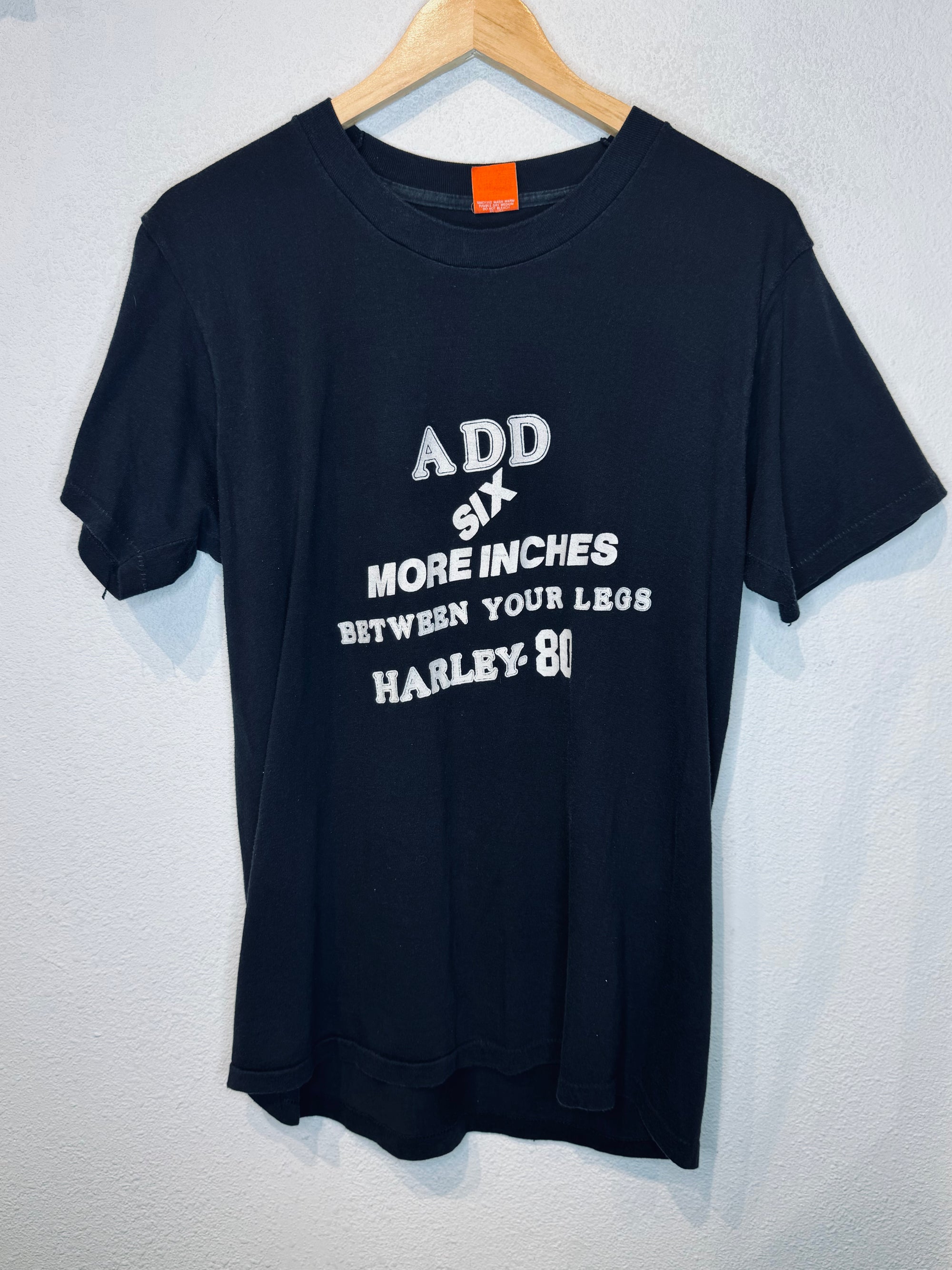 More Inches Between Your Legs Harley Vintage Tee