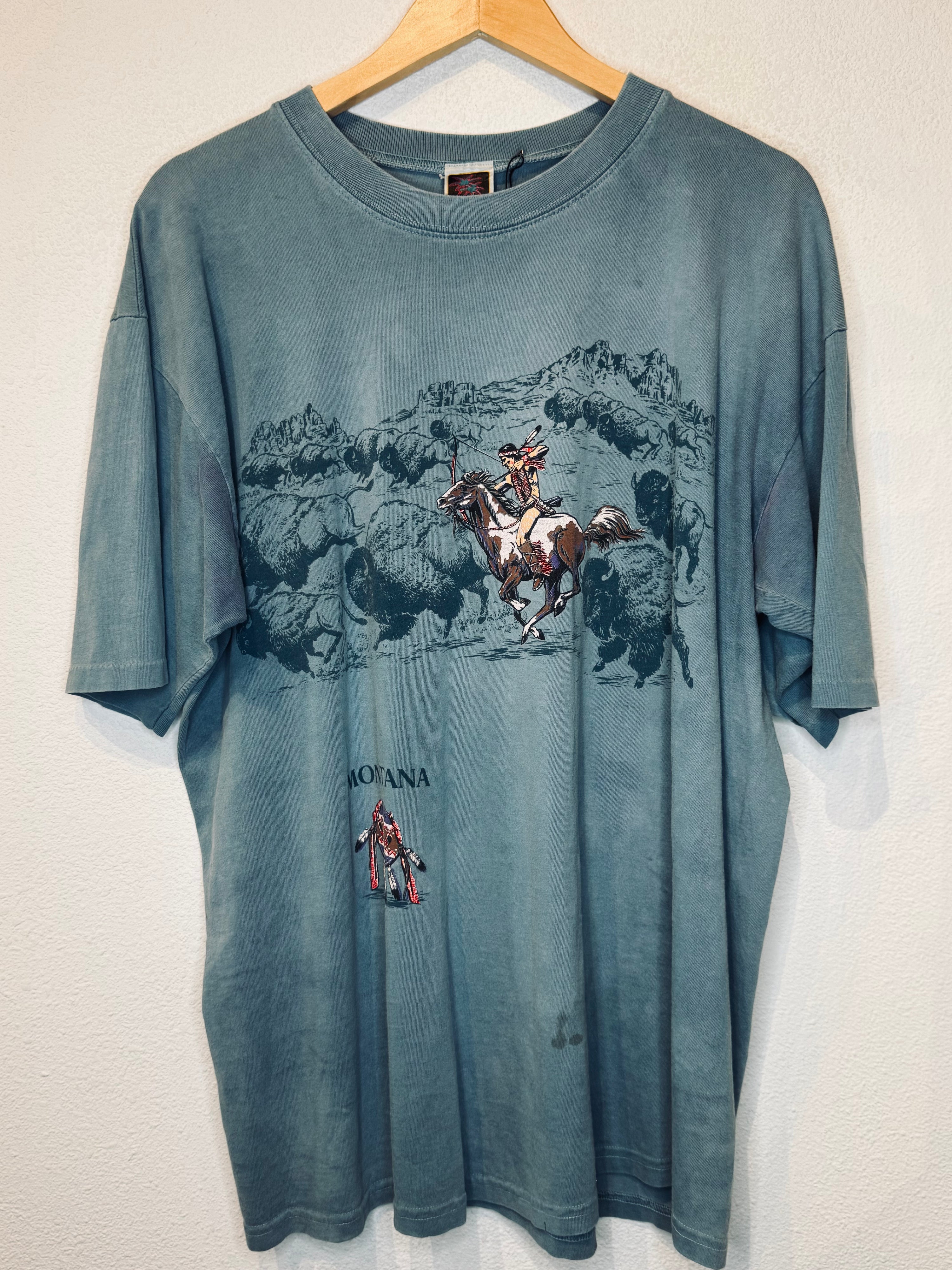 Montana Indian Vintage Tee