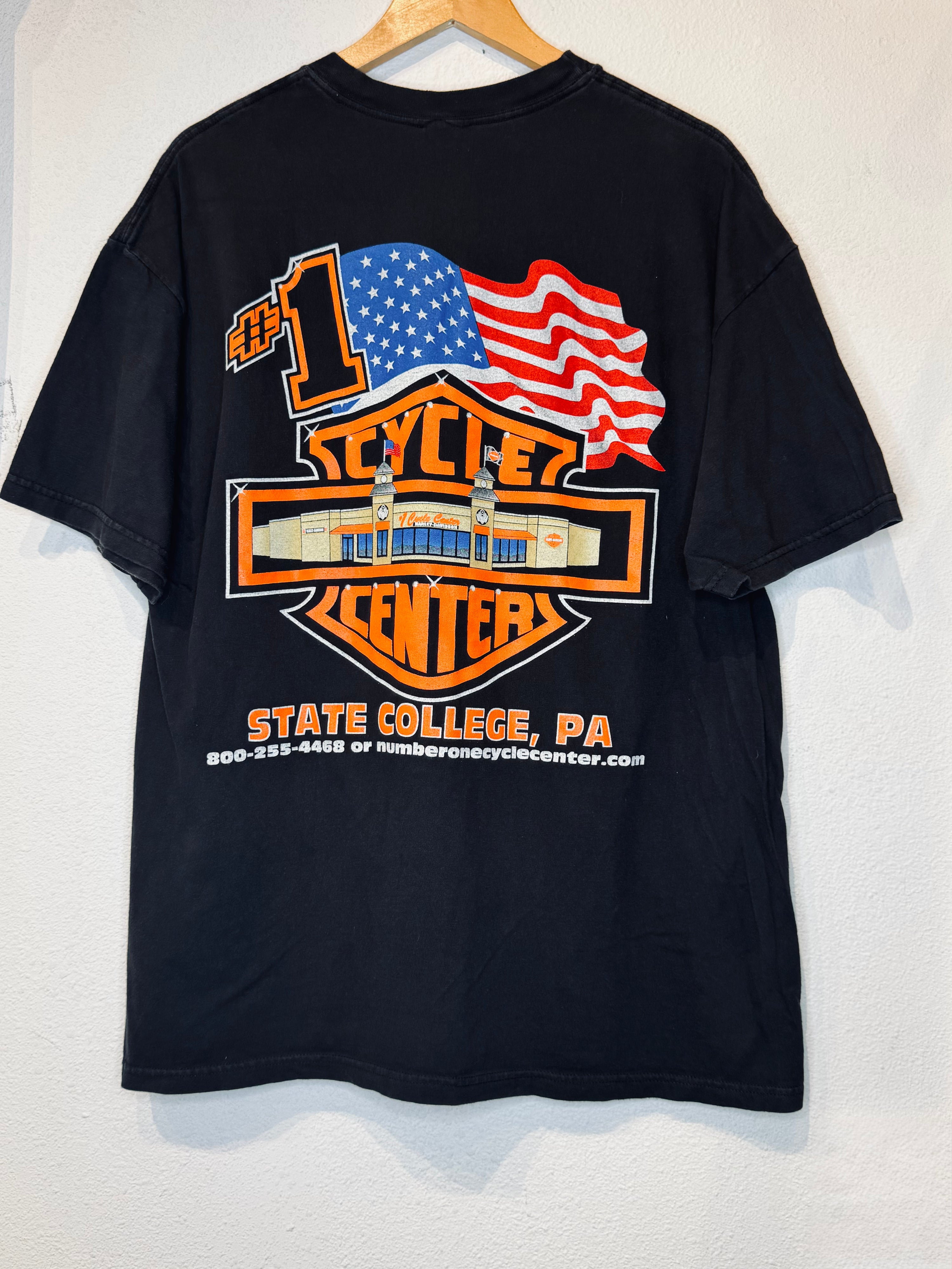 Cycle Center Harley Vintage Tee
