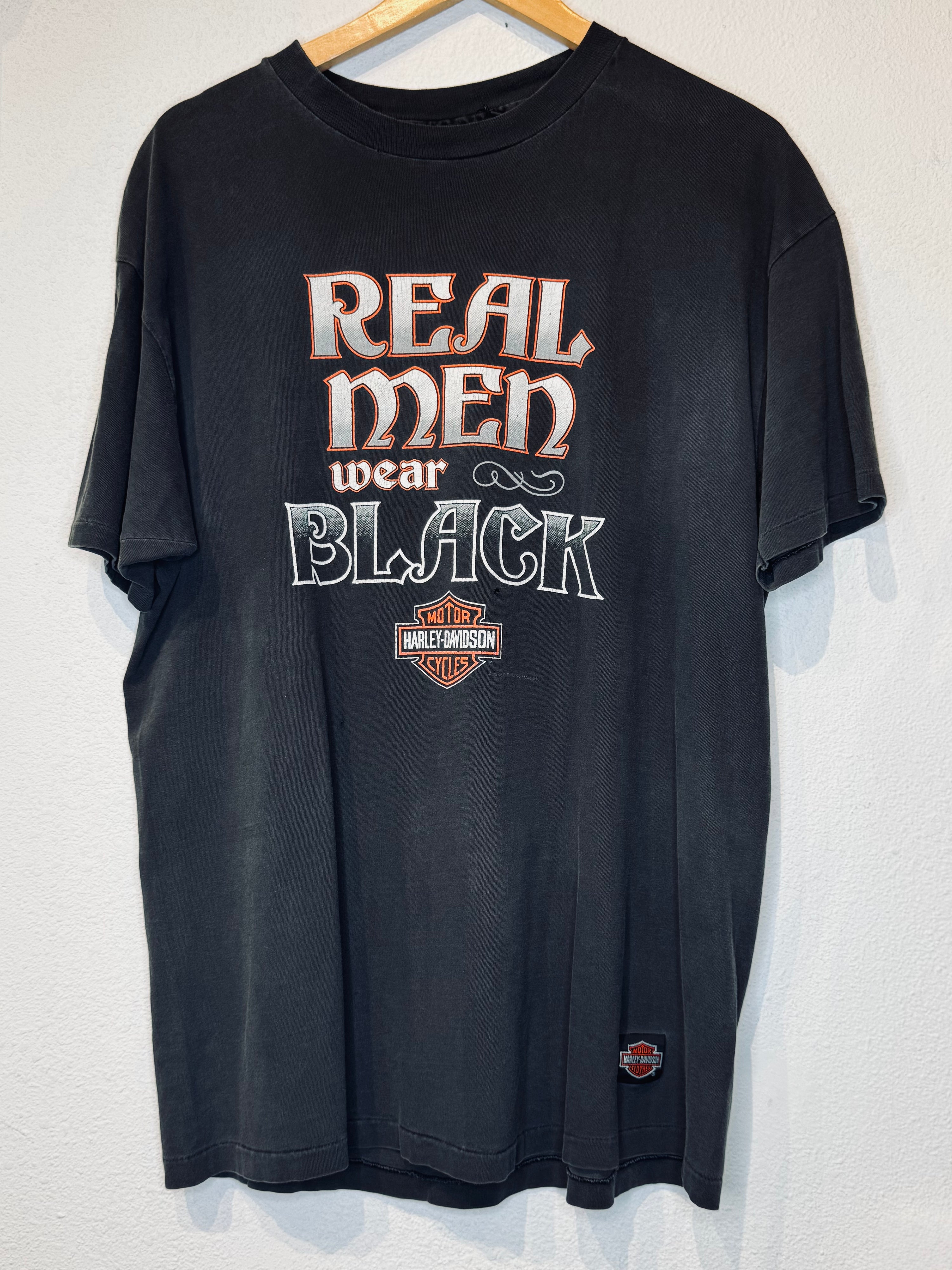 Real Men Harley Vintage Tee