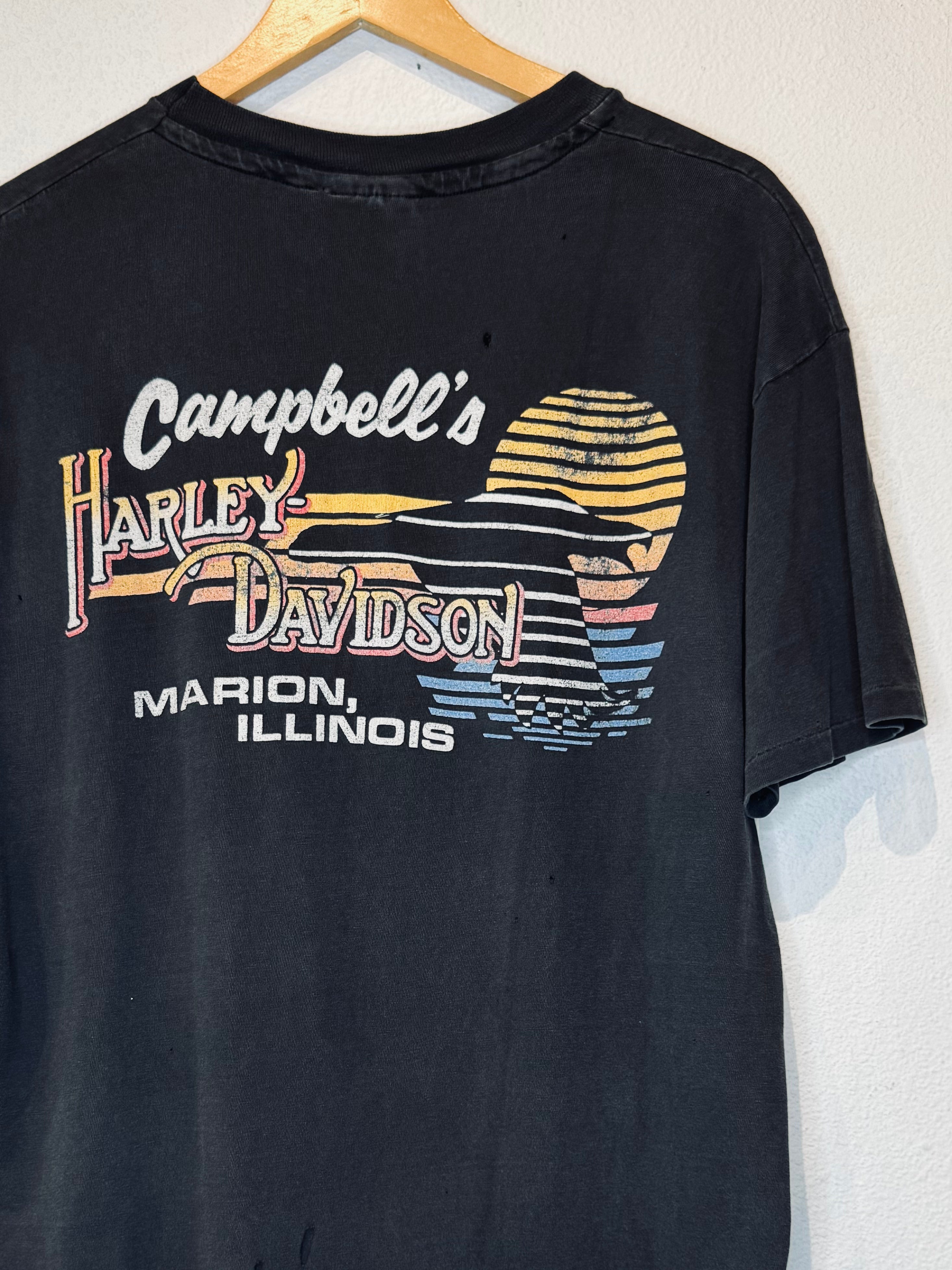 Real Men Harley Vintage Tee