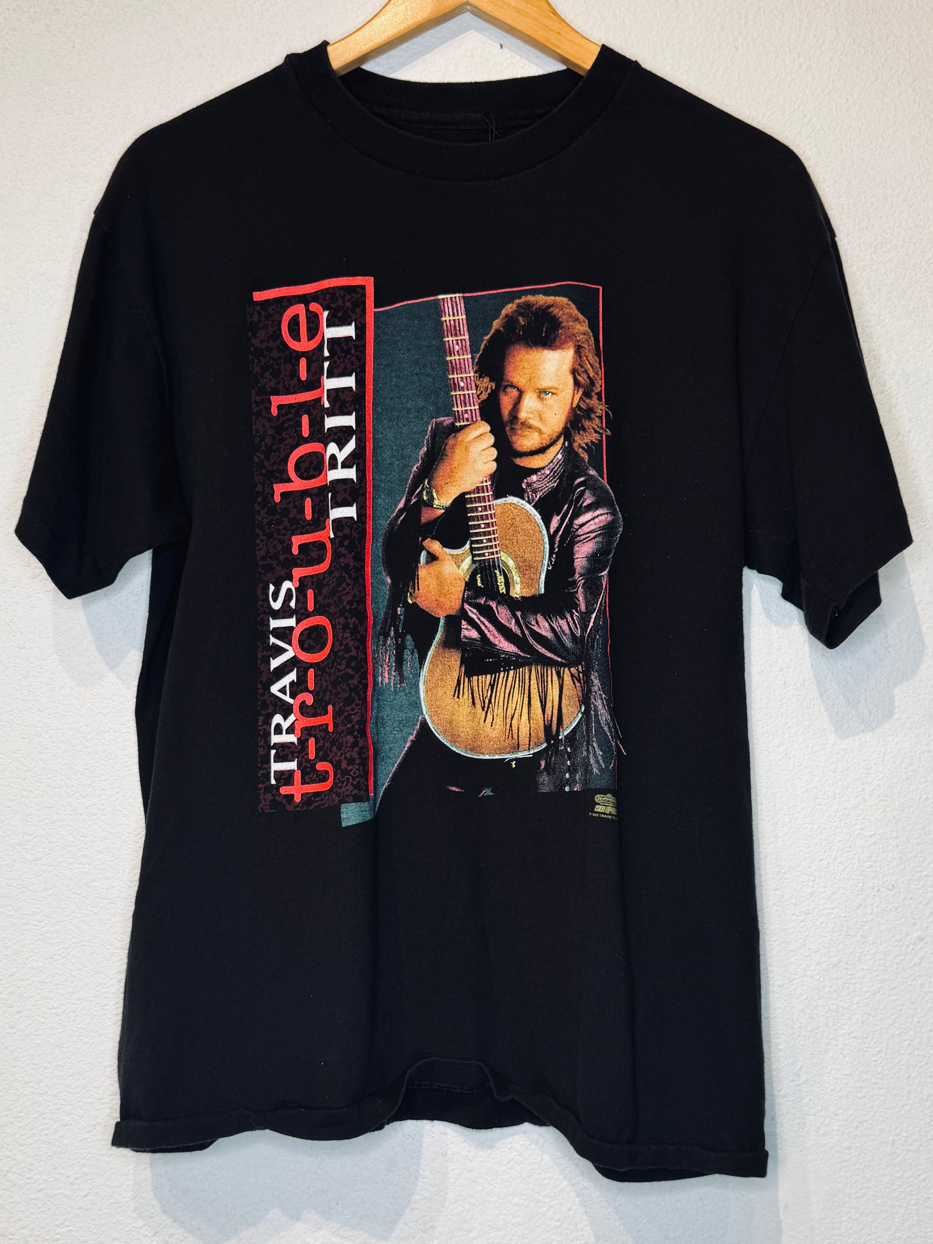 Travis Tritt Trouble Vintage Tee