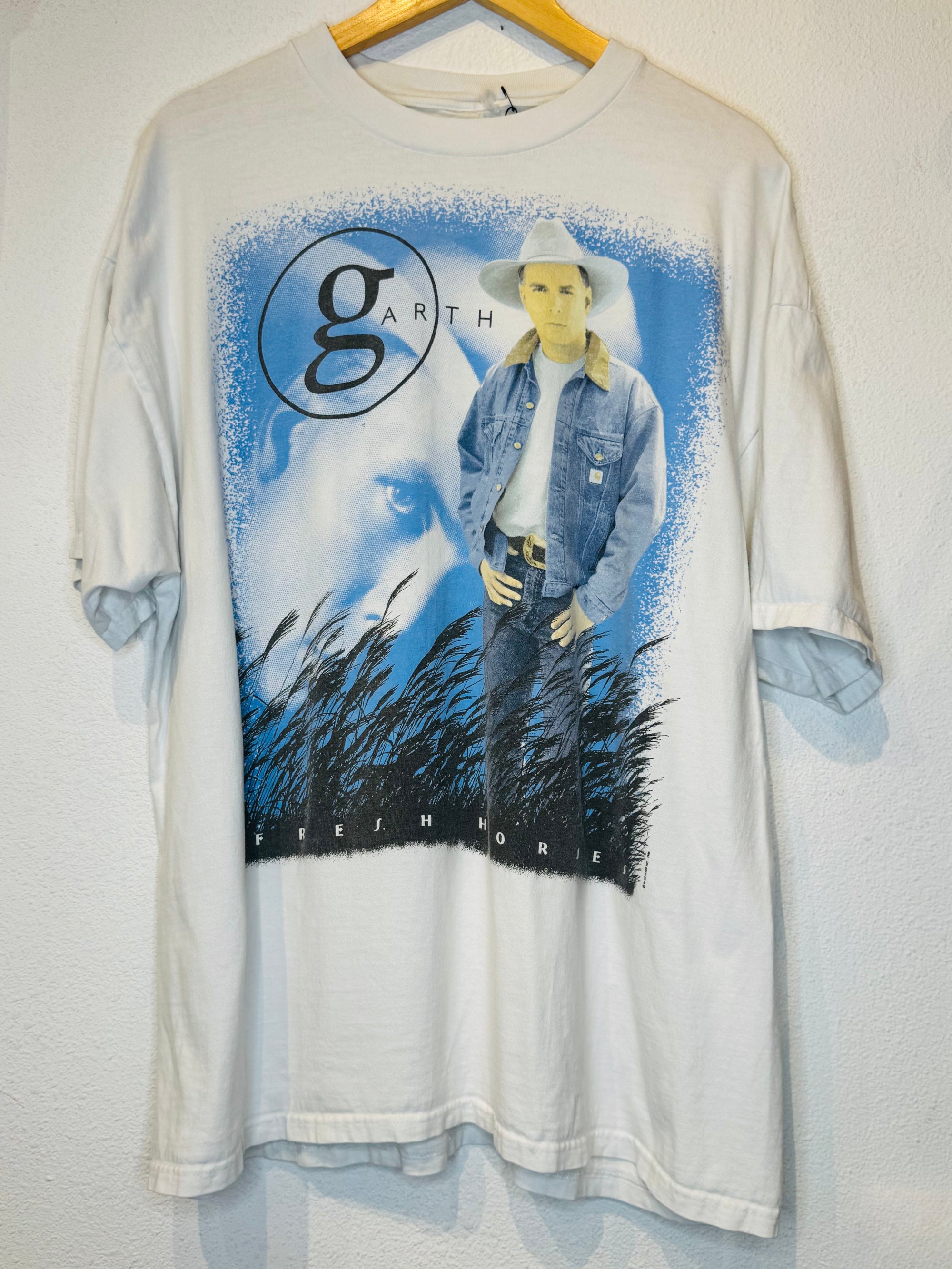 Garth Brooks Fresh Horses Vintage Tee