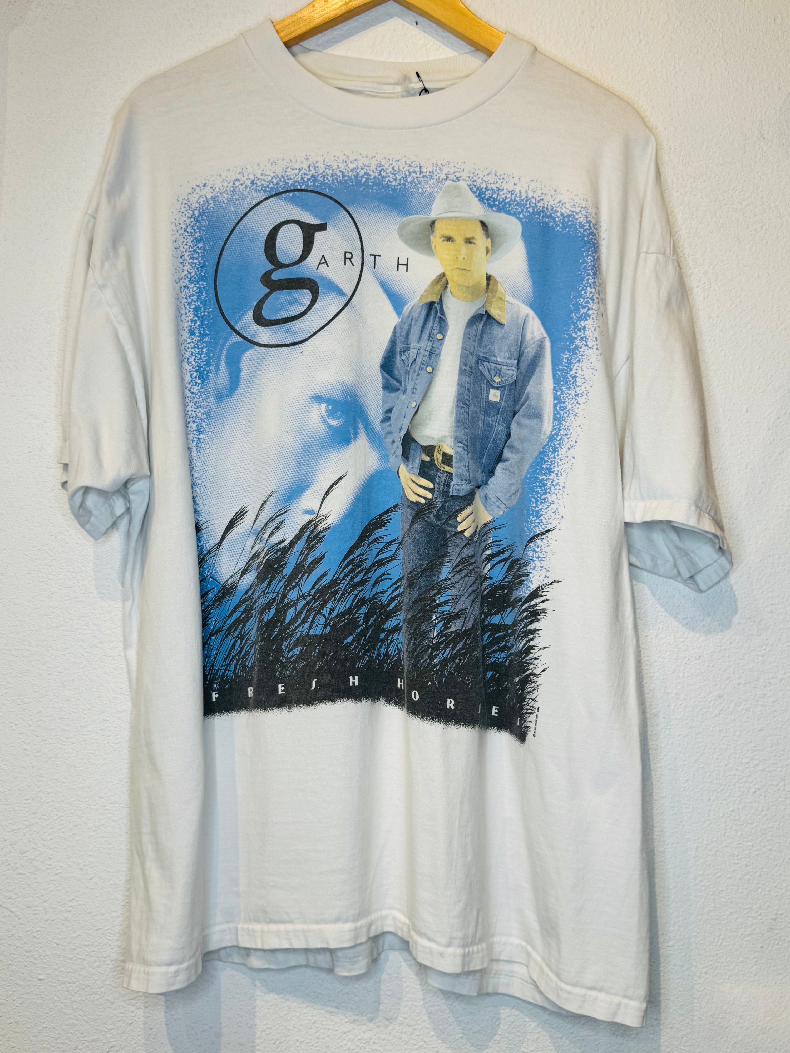 Garth Brooks Fresh Horses Vintage Tee
