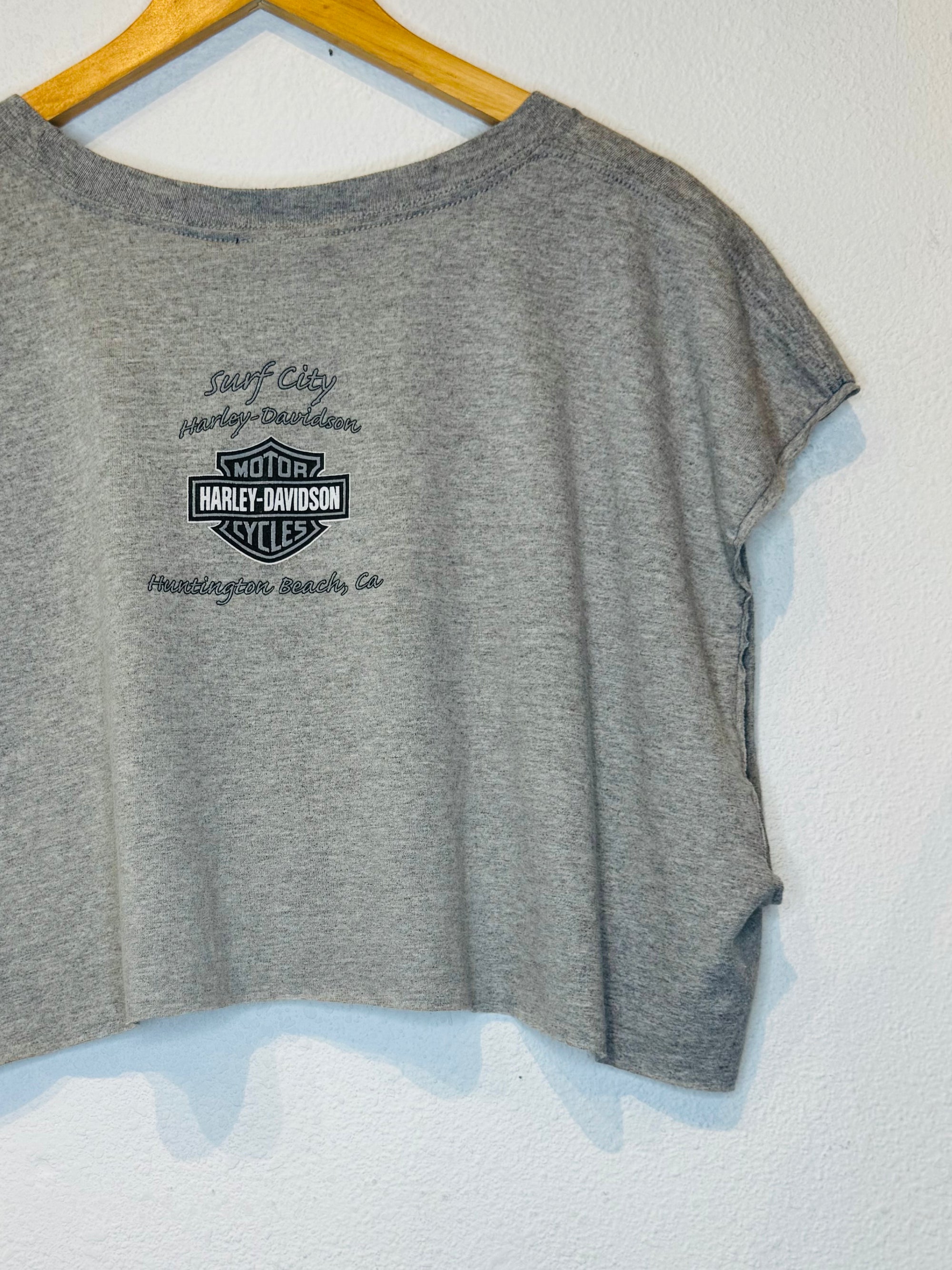 Surf City Harley Vintage Crop Tank