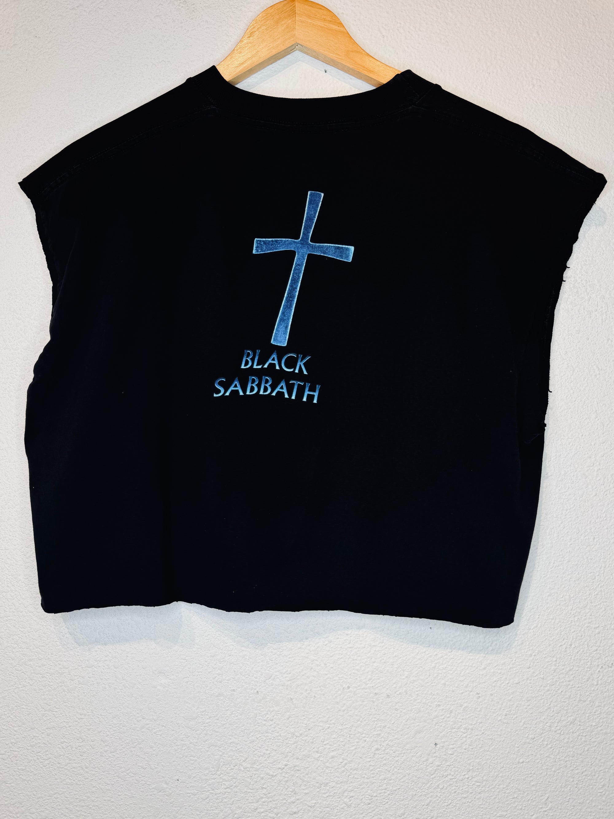 Black Sabbath Vintage Crop Tank