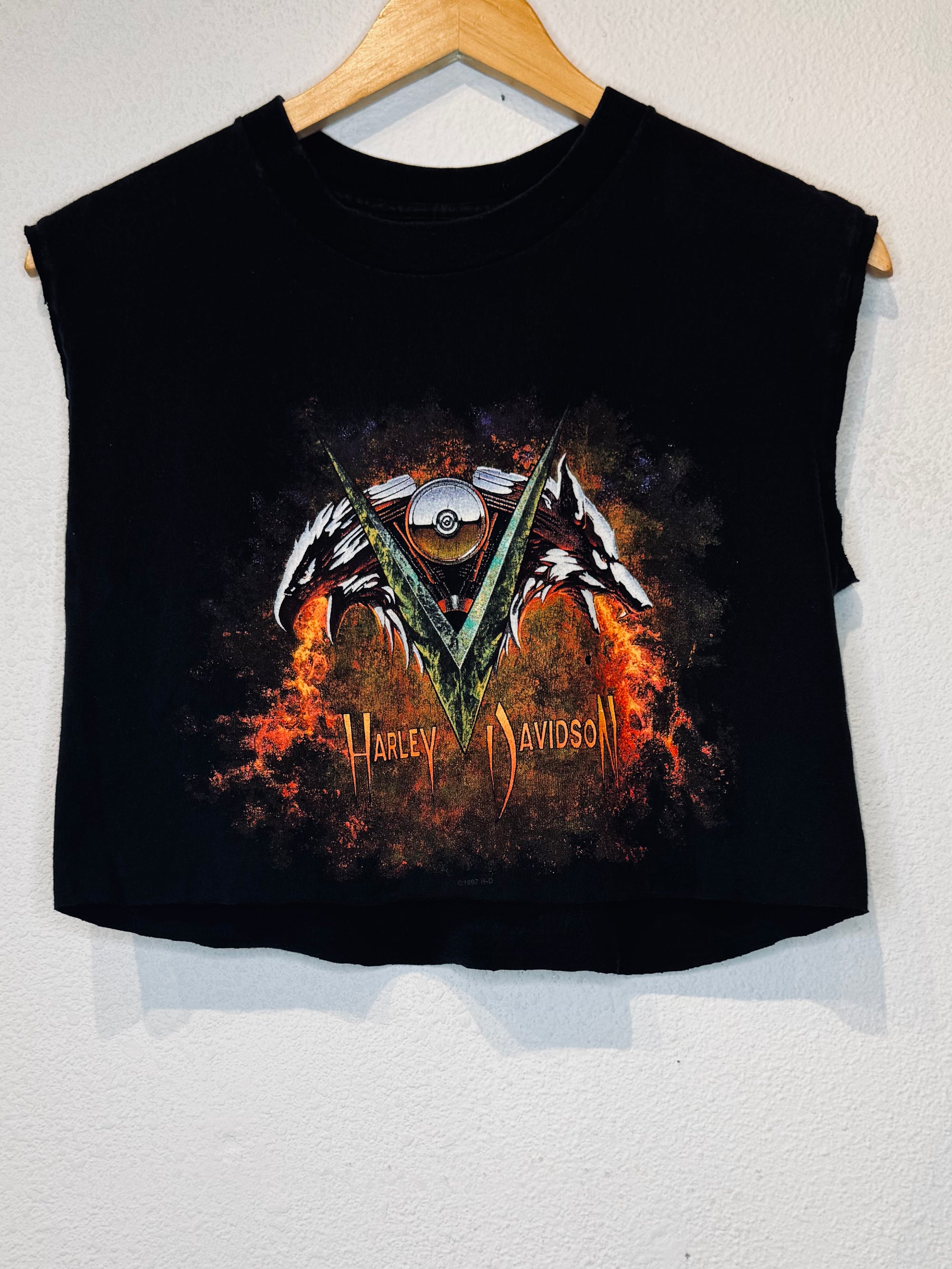 Fargo Harley Vintage Crop Tank
