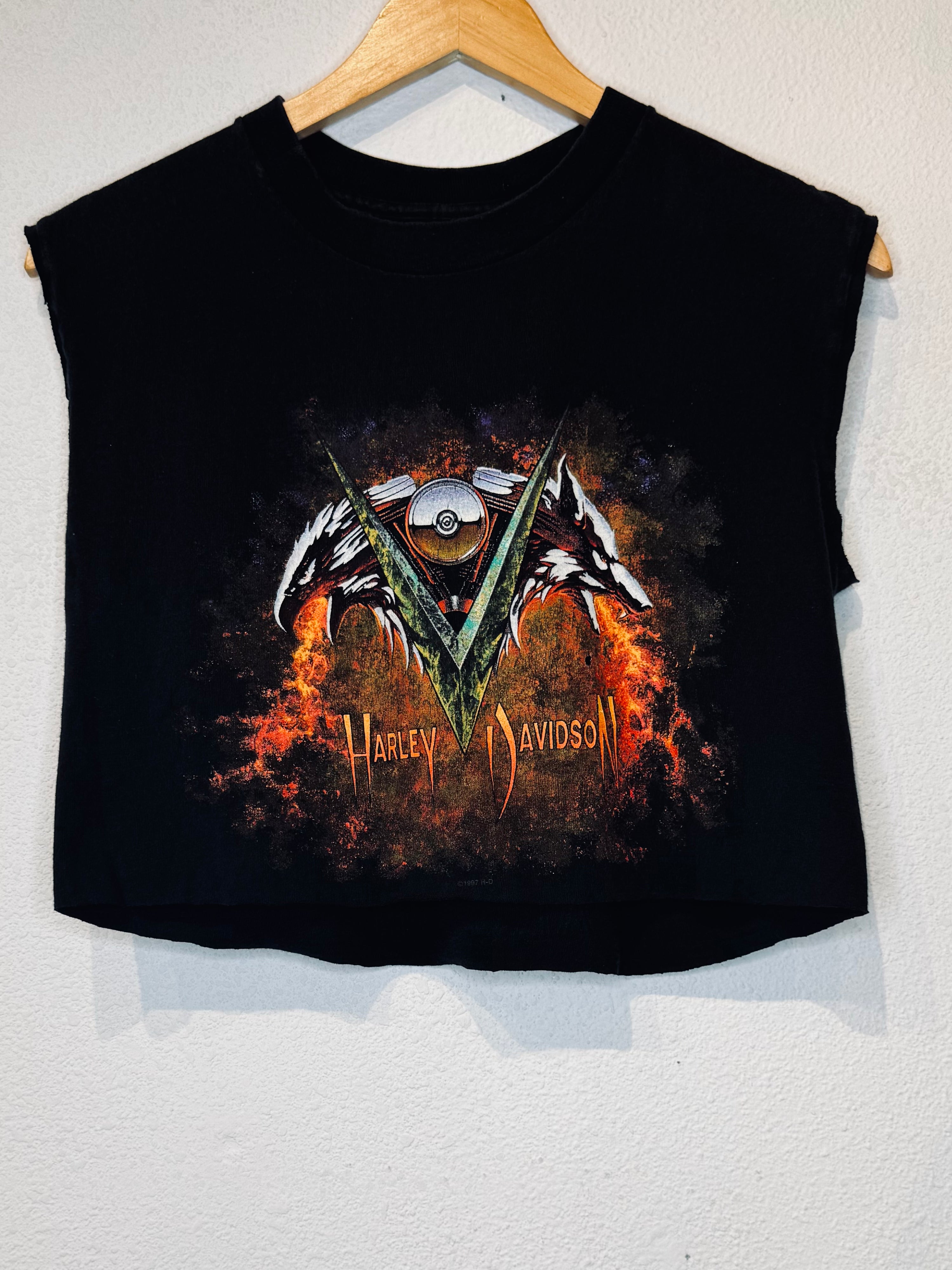 Fargo Harley Vintage Crop Tank