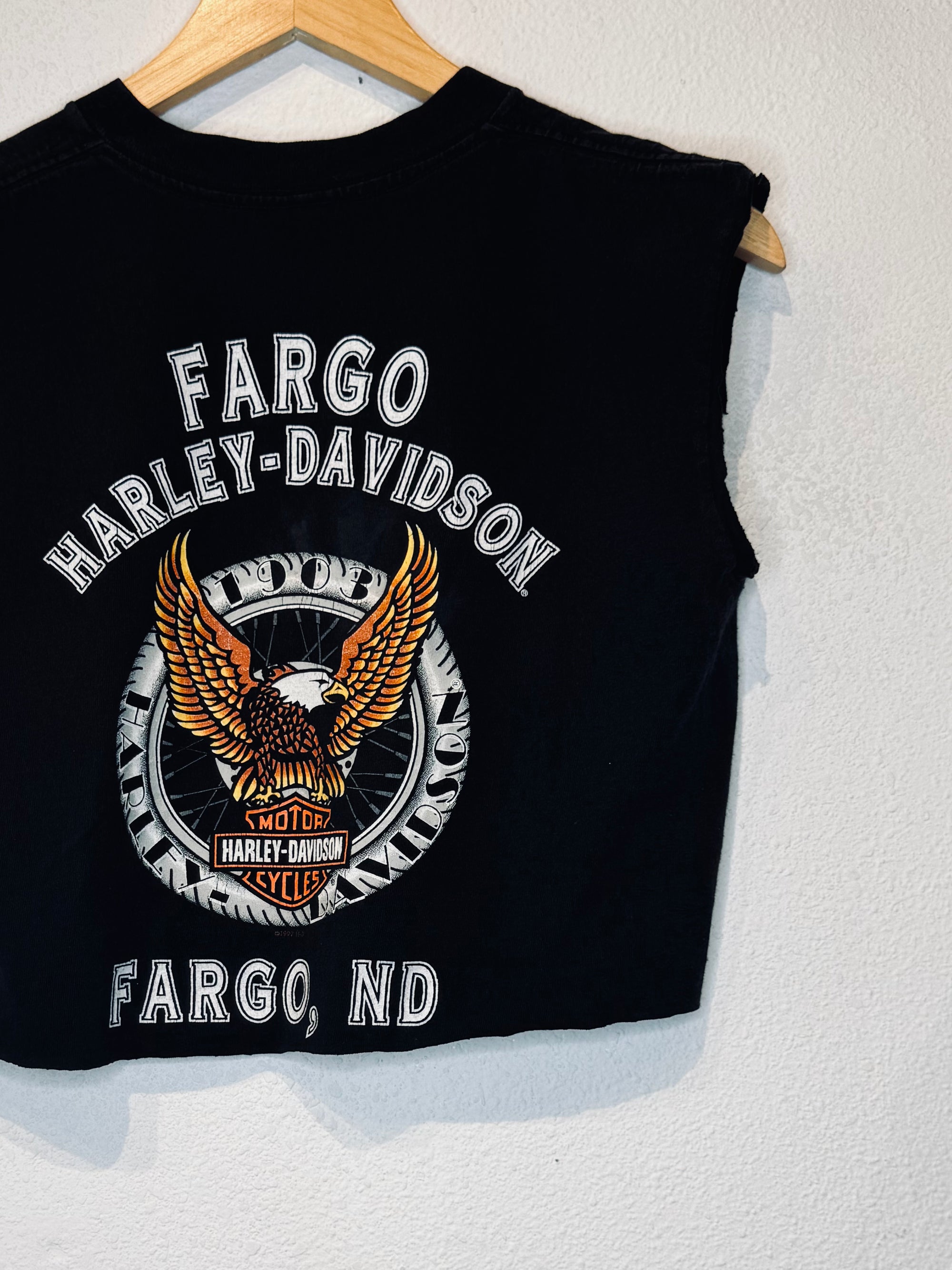 Fargo Harley Vintage Crop Tank