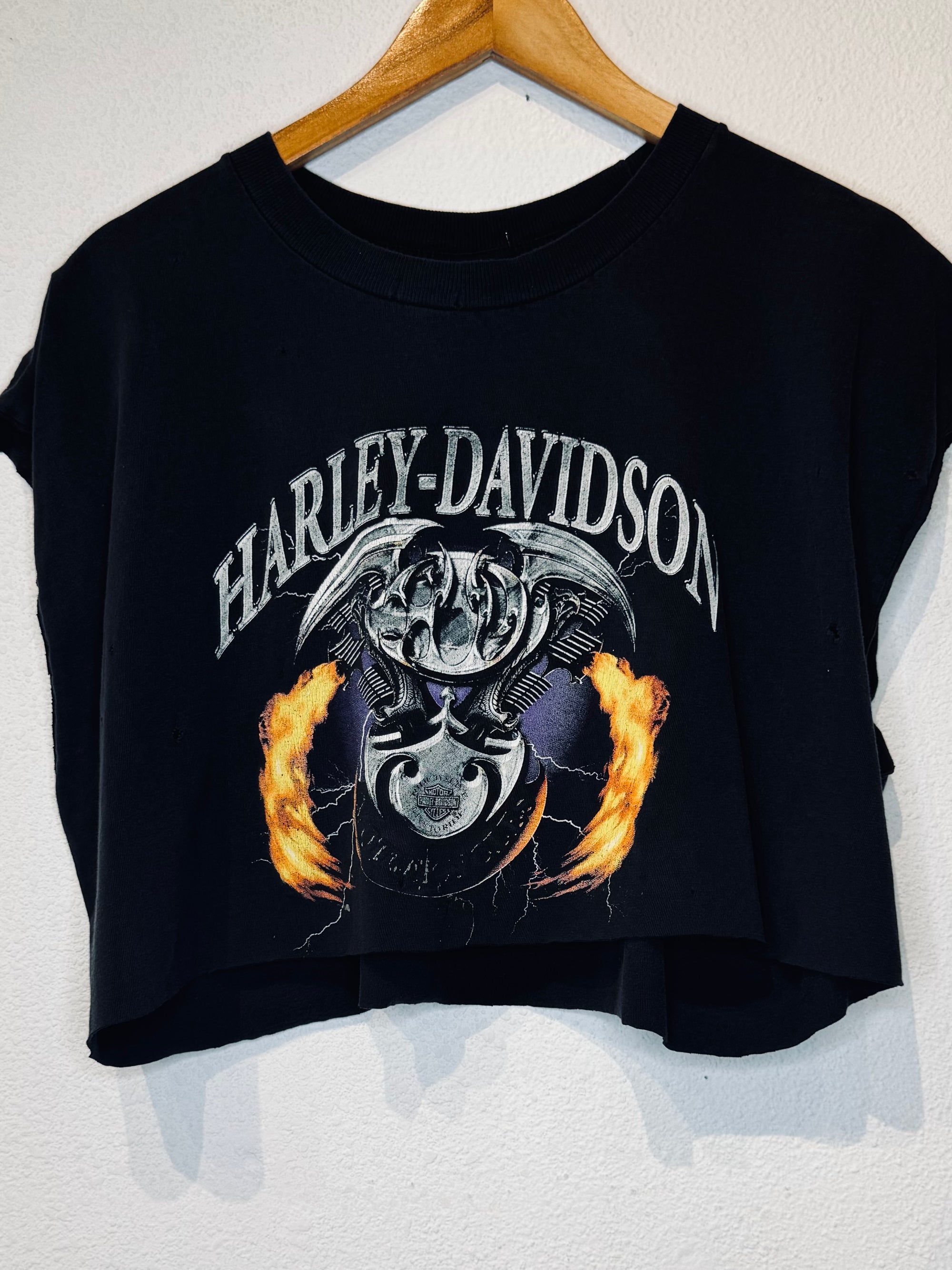 Heritage Harley Vintage Crop Tank