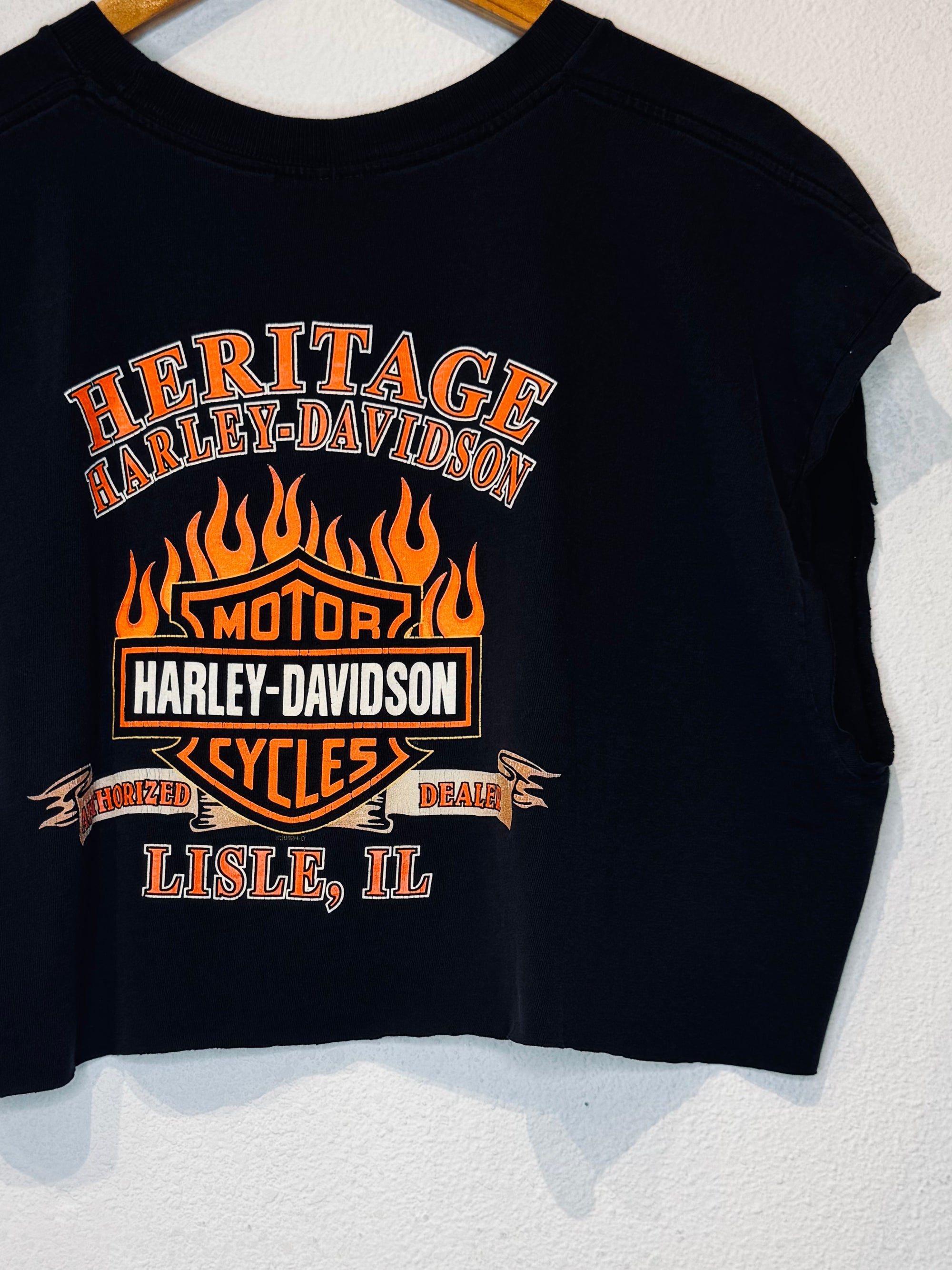 Heritage Harley Vintage Crop Tank