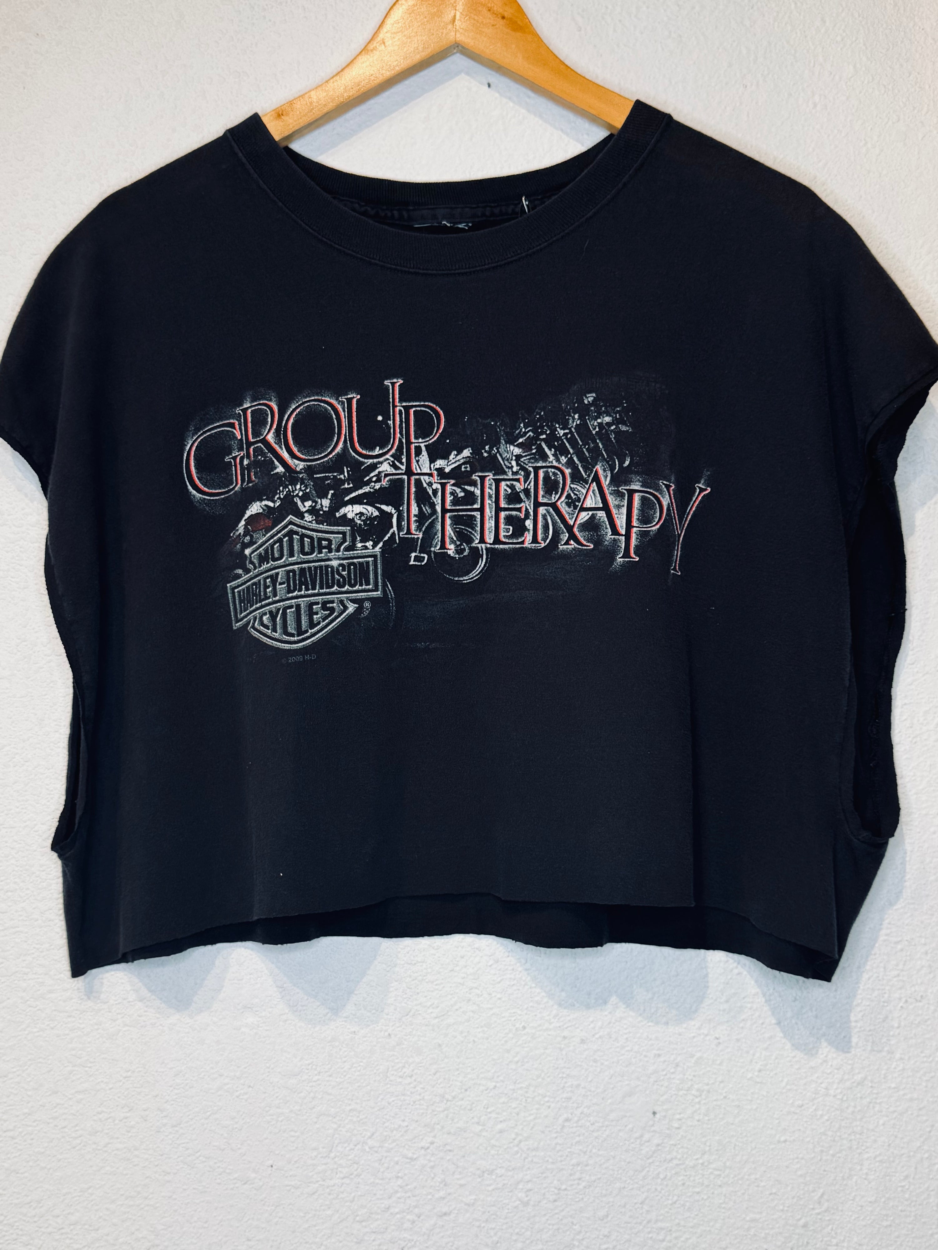 Therapy Harley Vintage Crop Tank