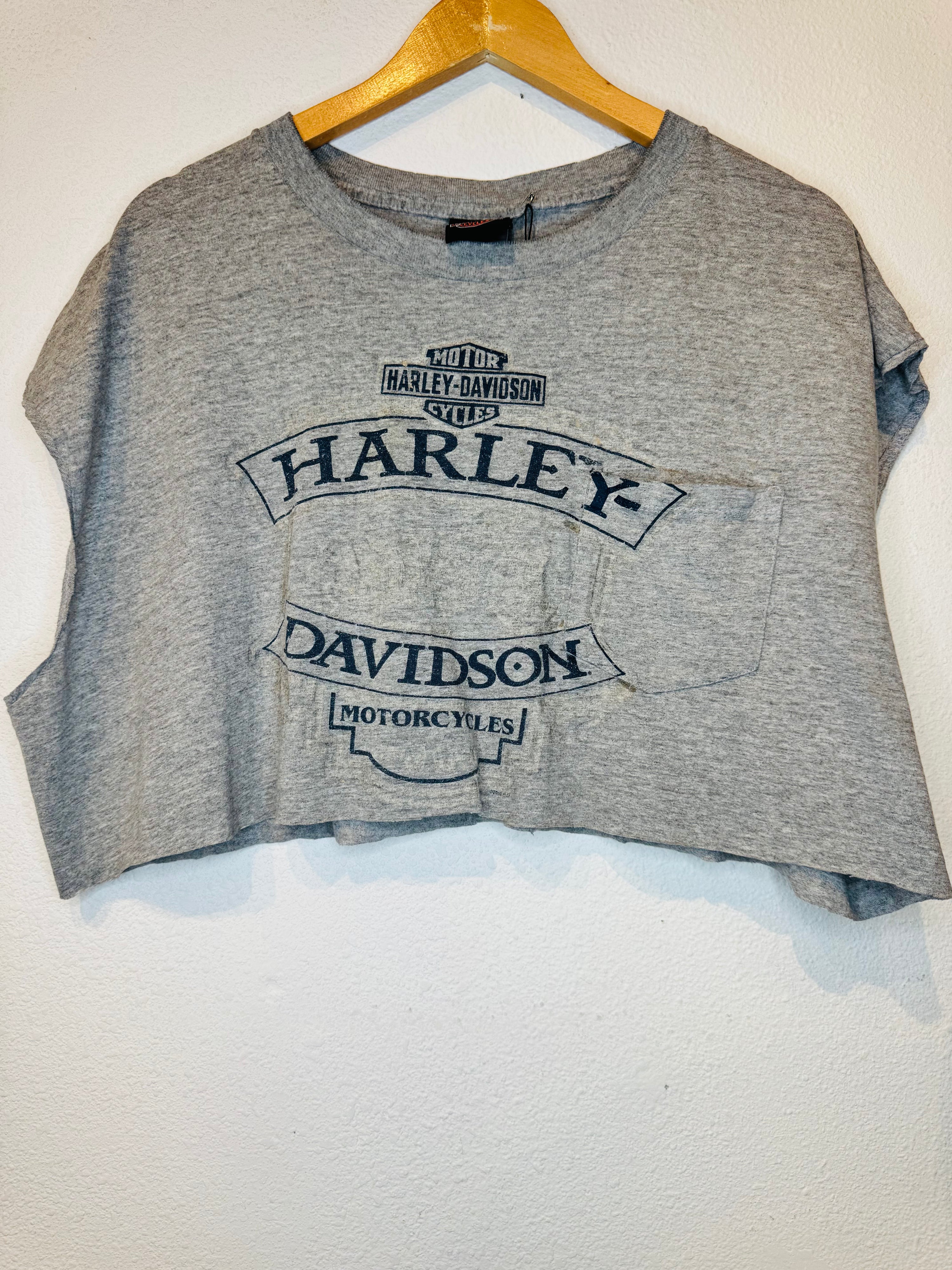 Pittsburgh Harley Vintage Crop Tank