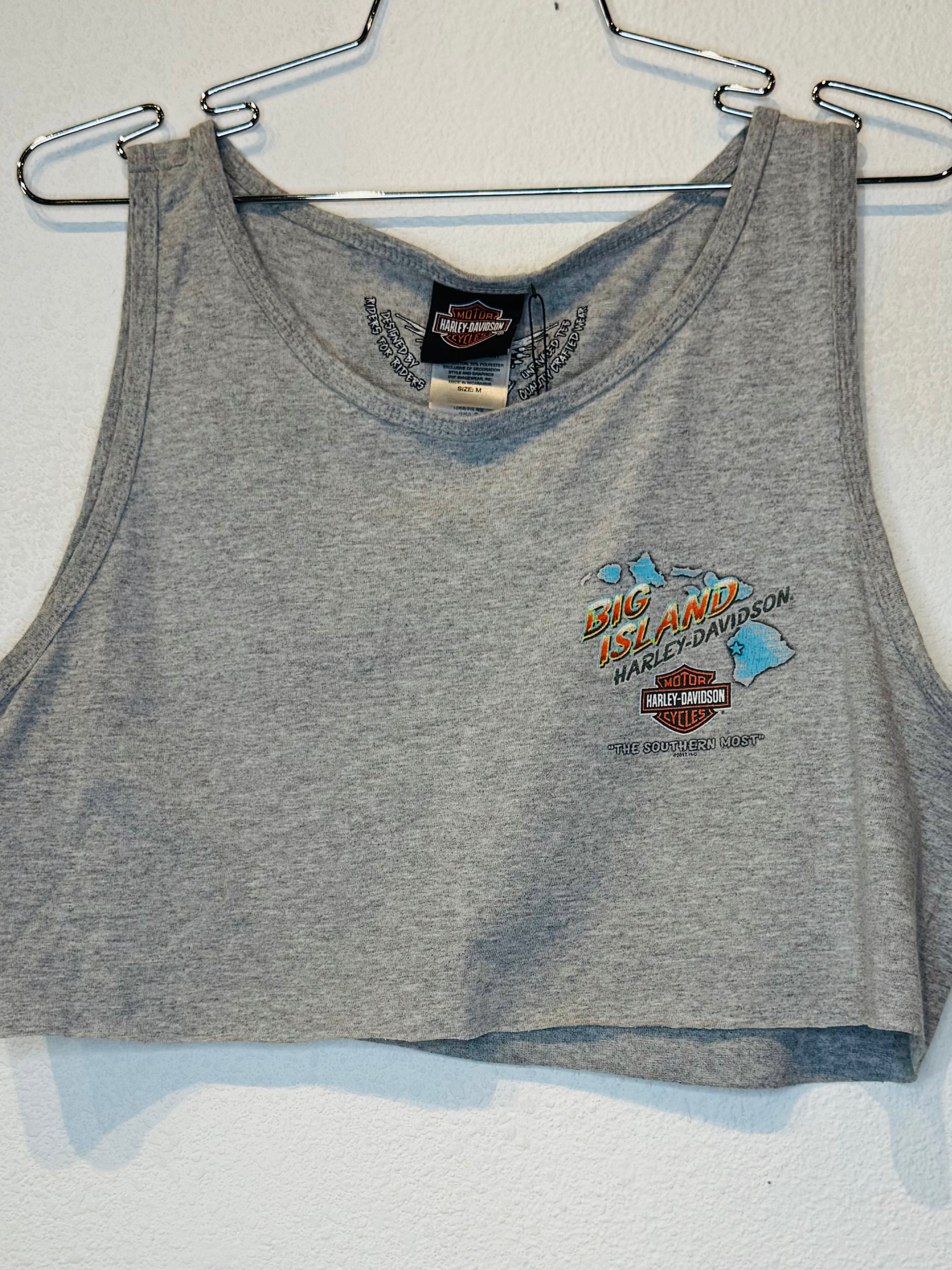 Big Island Harley Vintage Crop Tank