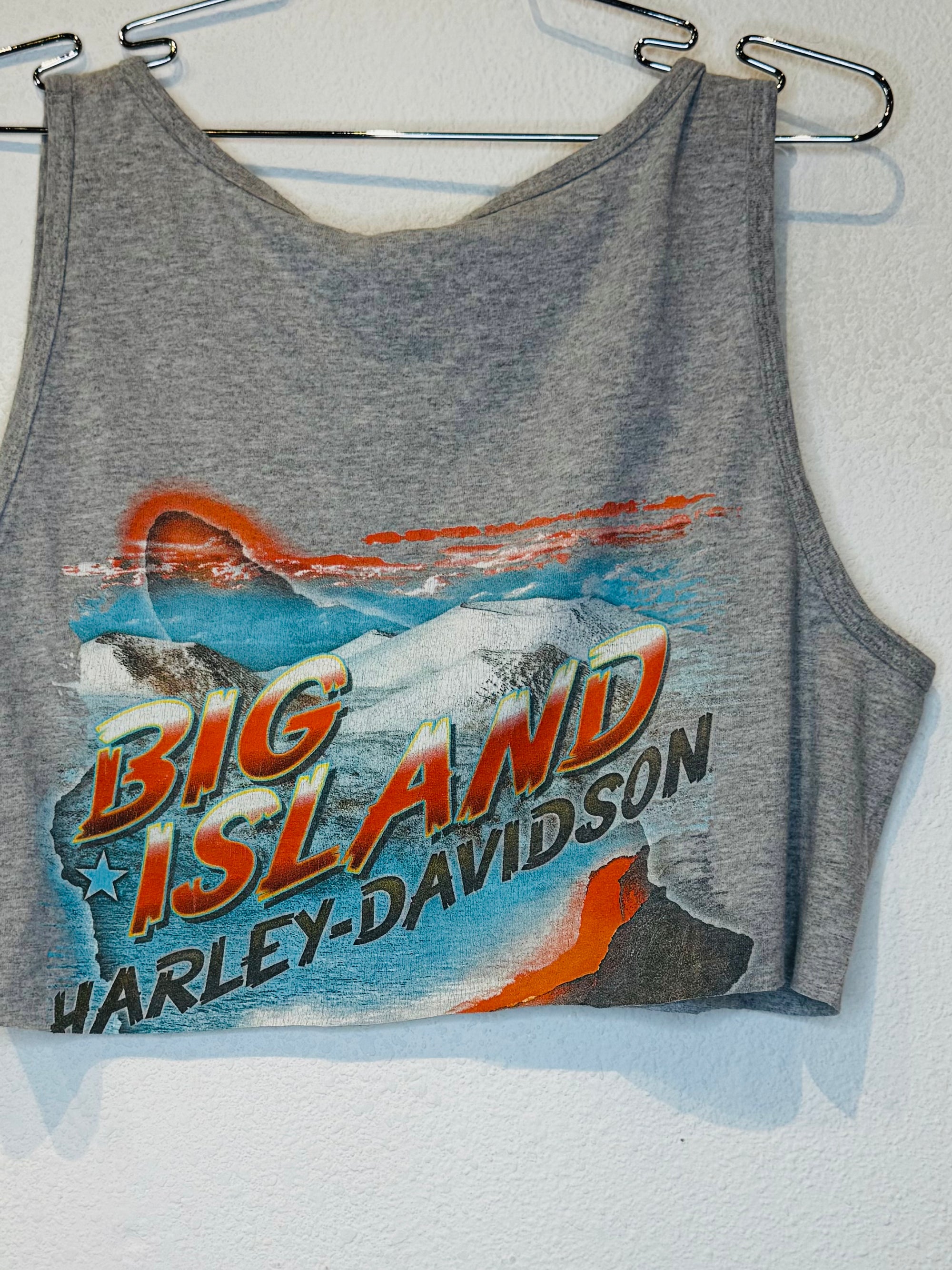 Big Island Harley Vintage Crop Tank