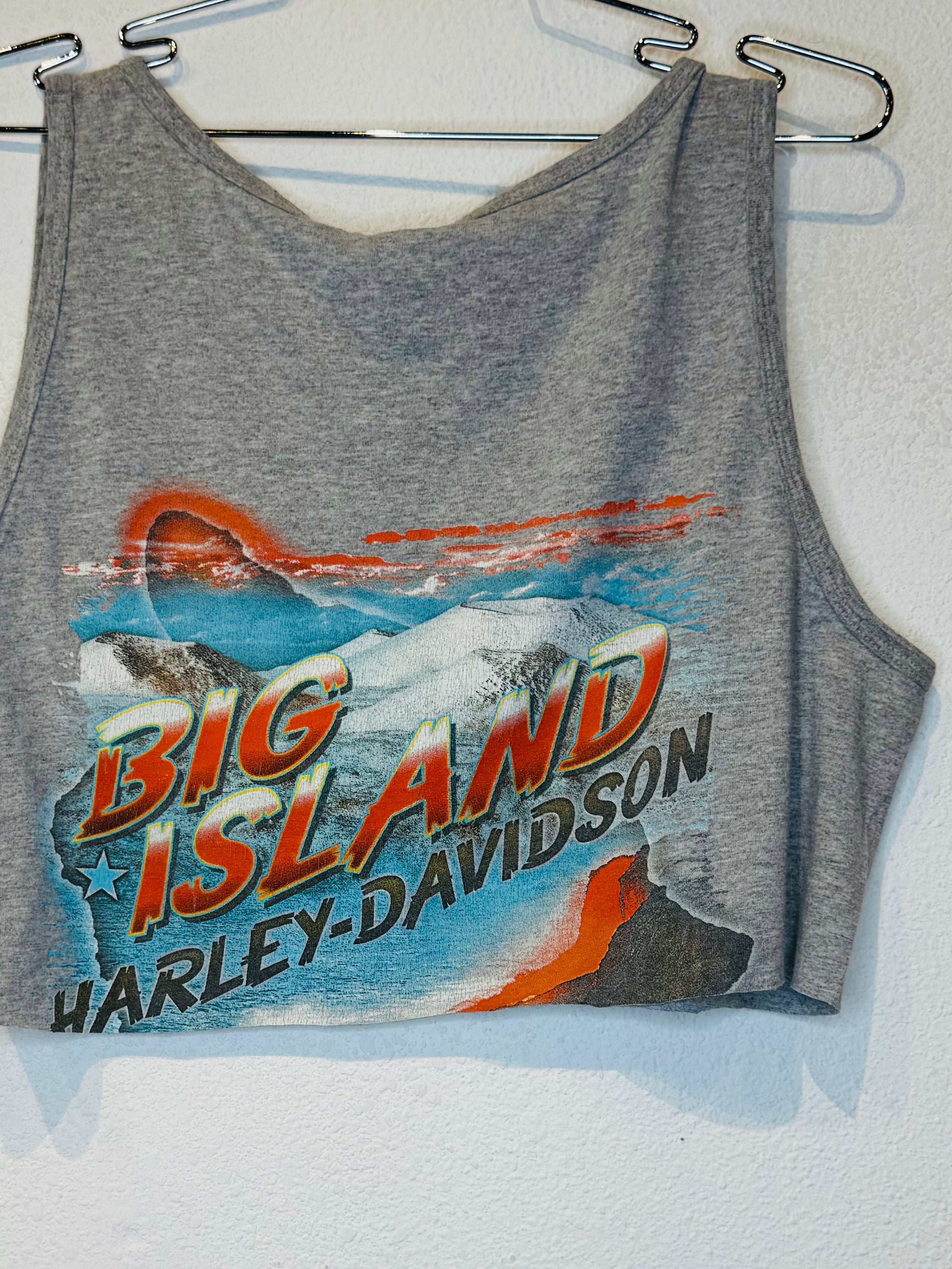 Big Island Harley Vintage Crop Tank