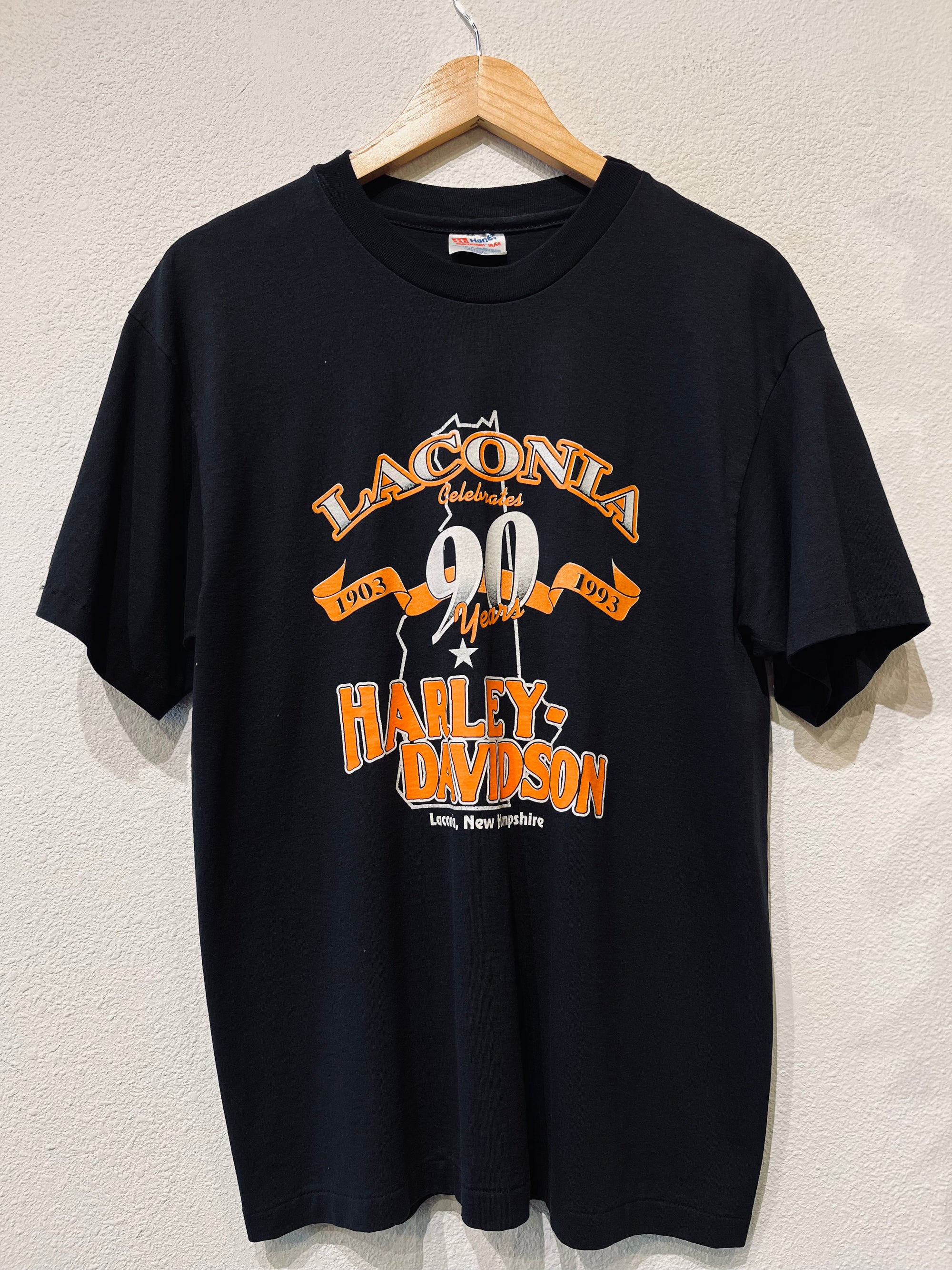 Laconia 90 Years Harley Vintage Tee