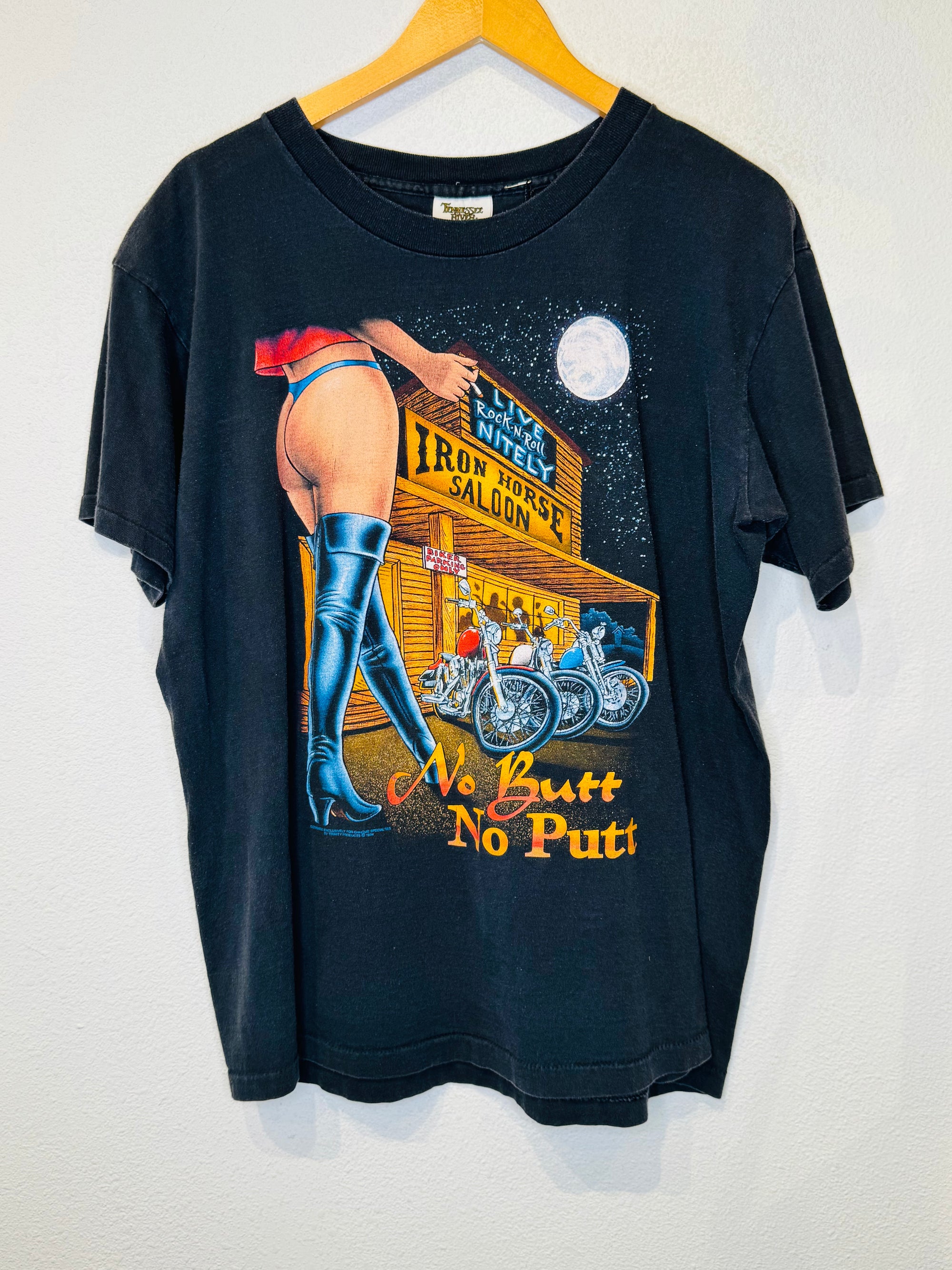 No Butt Iron Horse Vintage Tee