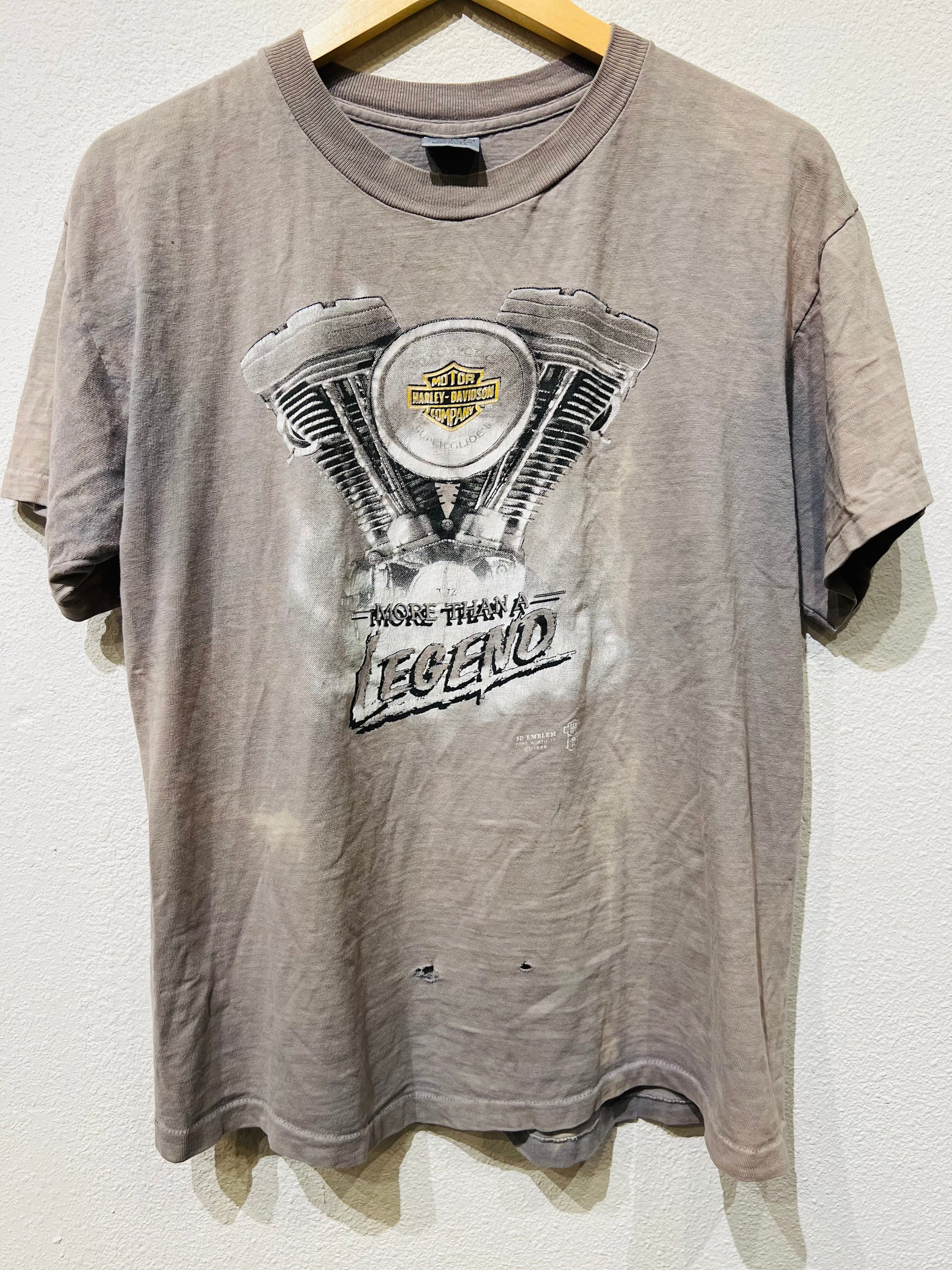 More Than a Legend 3D Emblem '89 Harley Vintage Tee