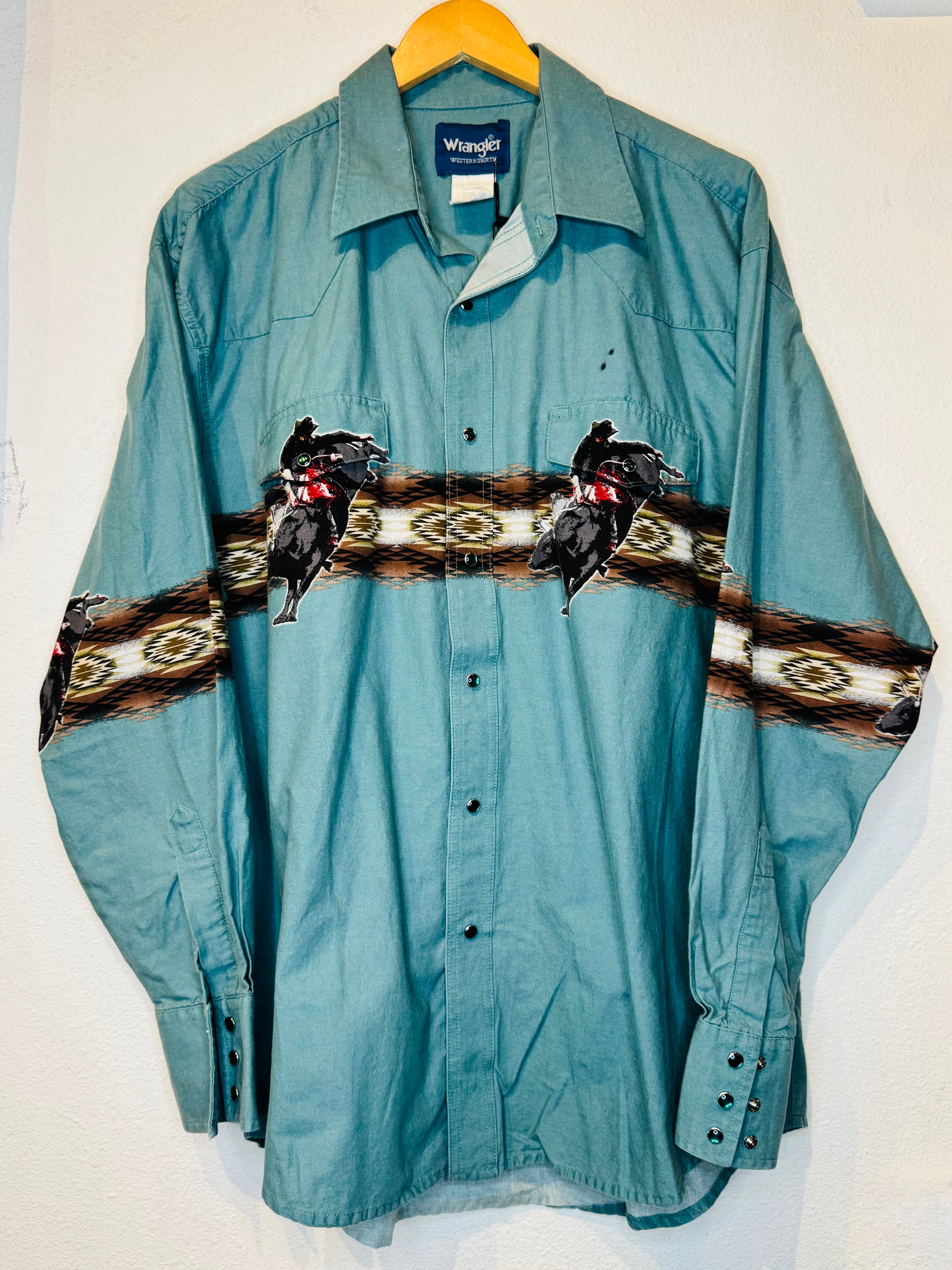 Wrangler Cowboy Vintage Pearl Snap
