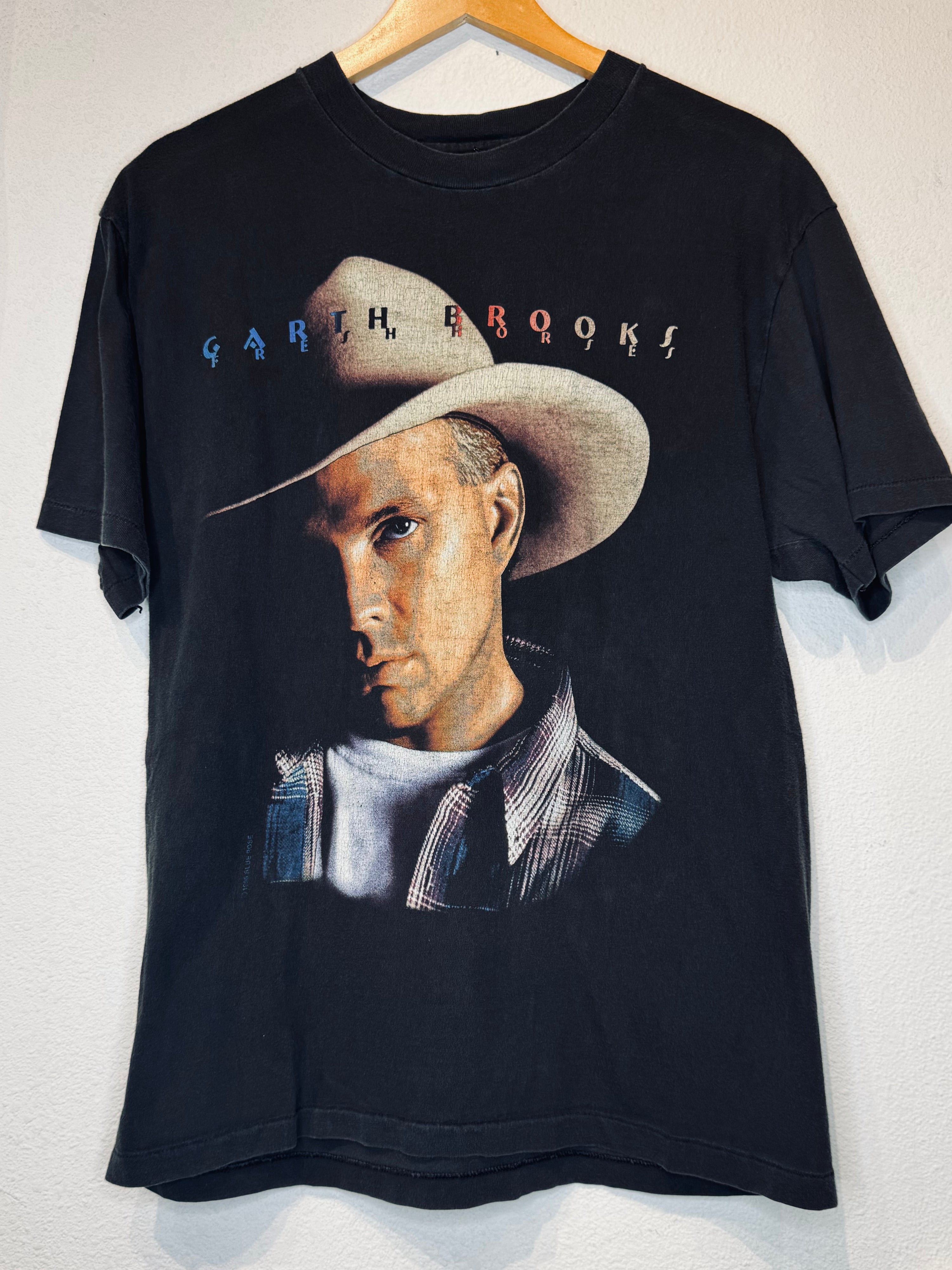 Garth Brooks Fresh Horses Vintage Tee