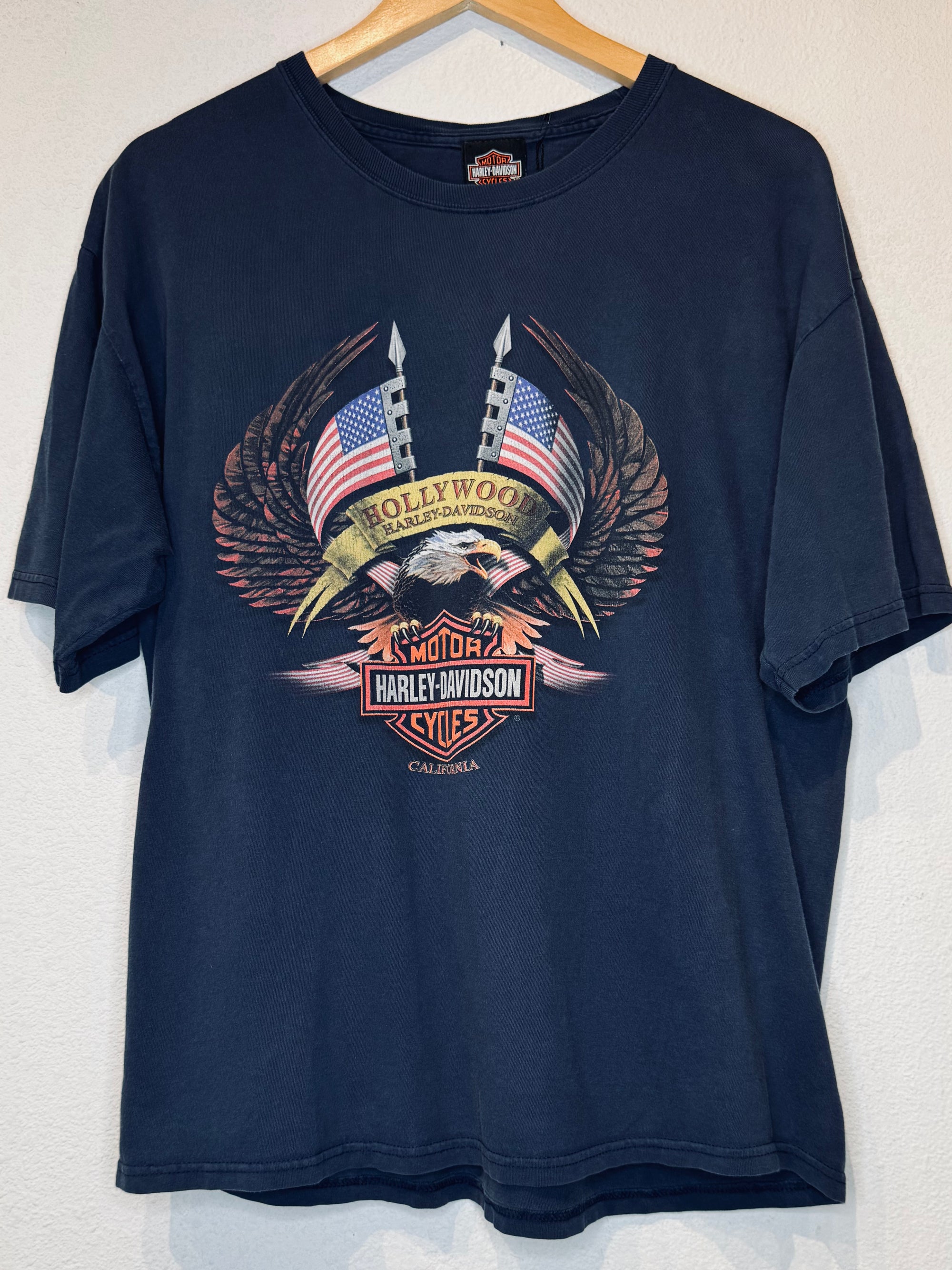 Hollywood Harley Vintage Tee