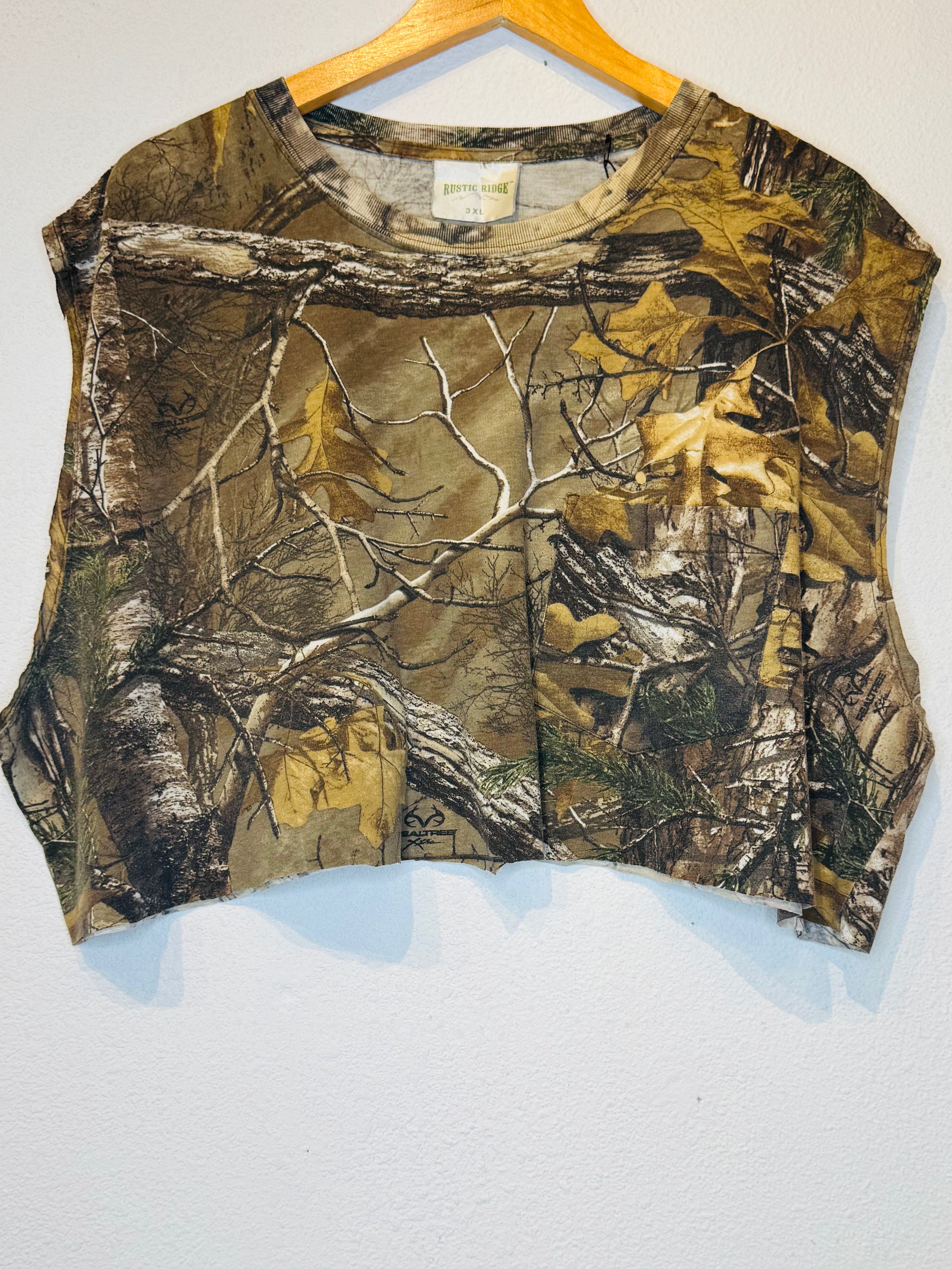 Rustic Ridge Vintage Crop Tank