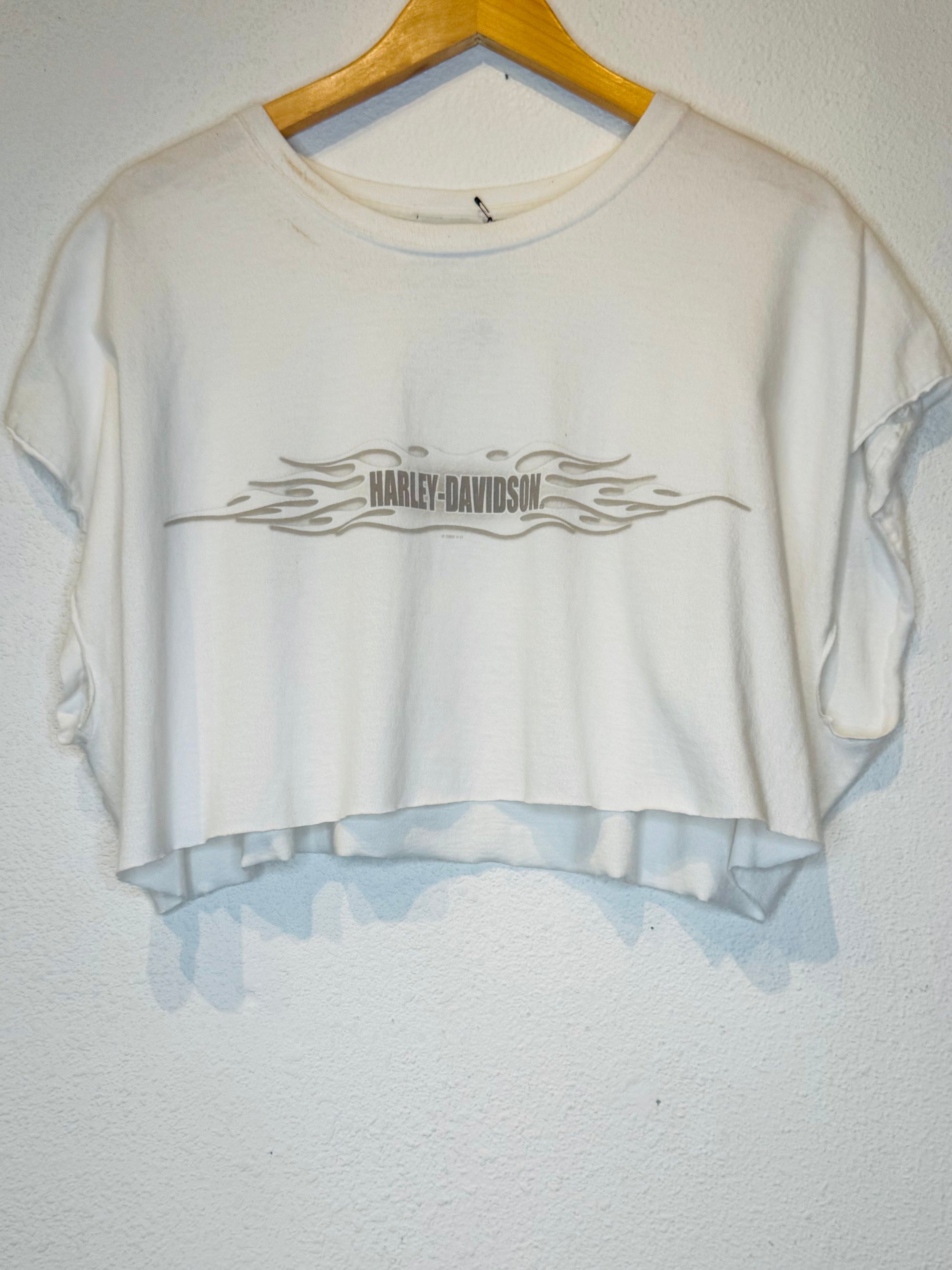 Columbus Harley Vintage Crop Tank