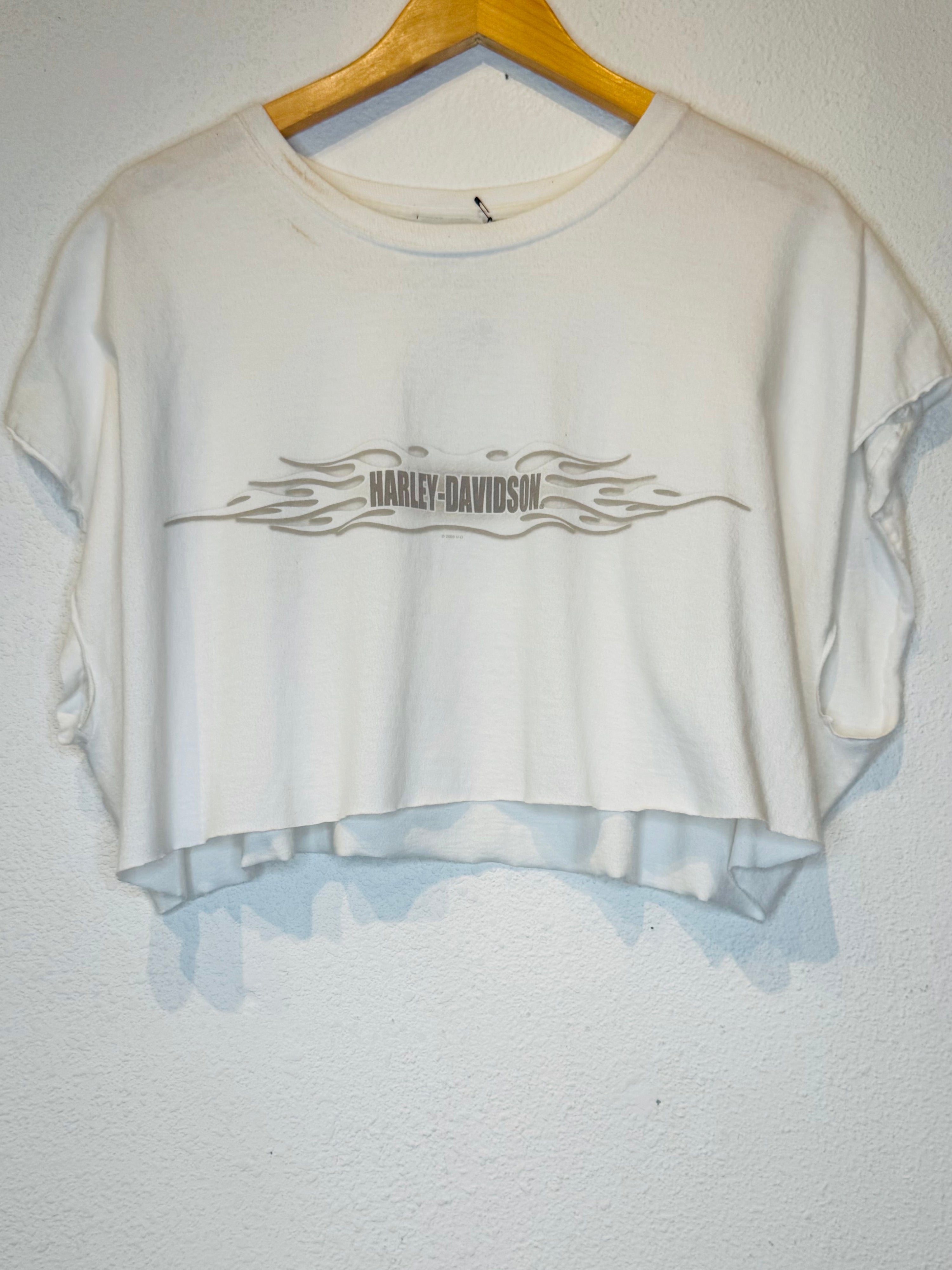 Columbus Harley Vintage Crop Tank