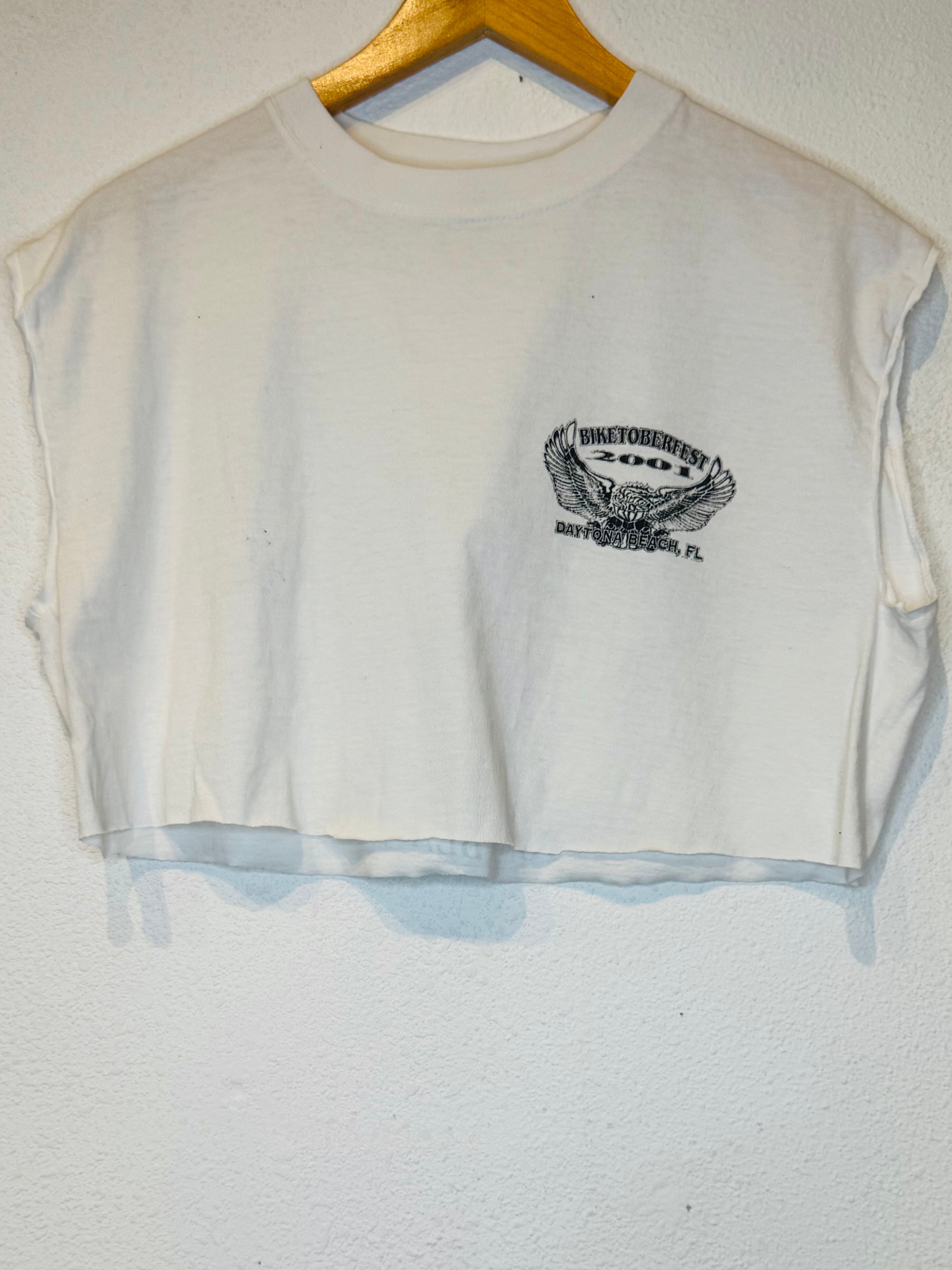 Biketoberfest '01 Vintage Crop Tank