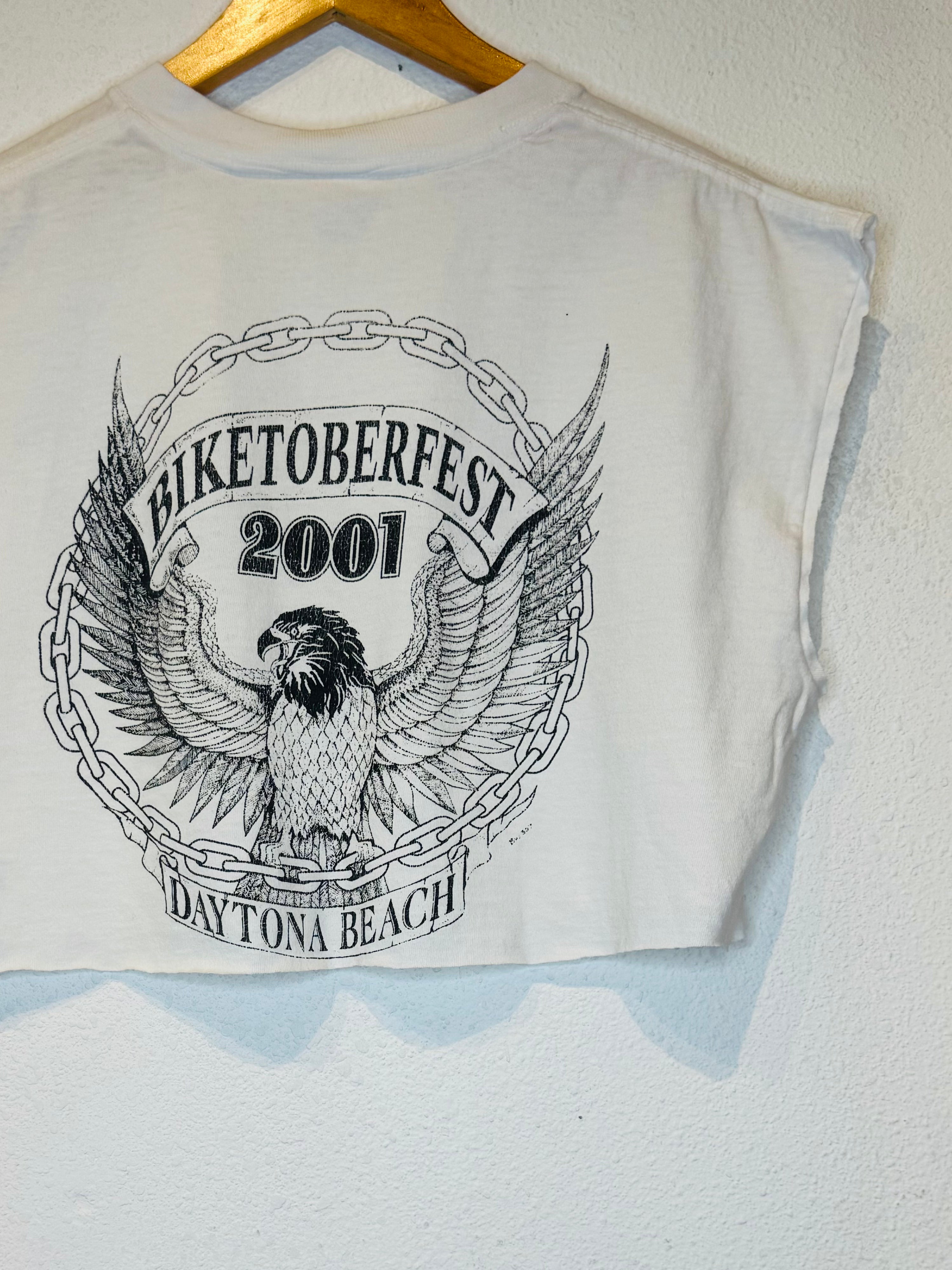 Biketoberfest '01 Vintage Crop Tank