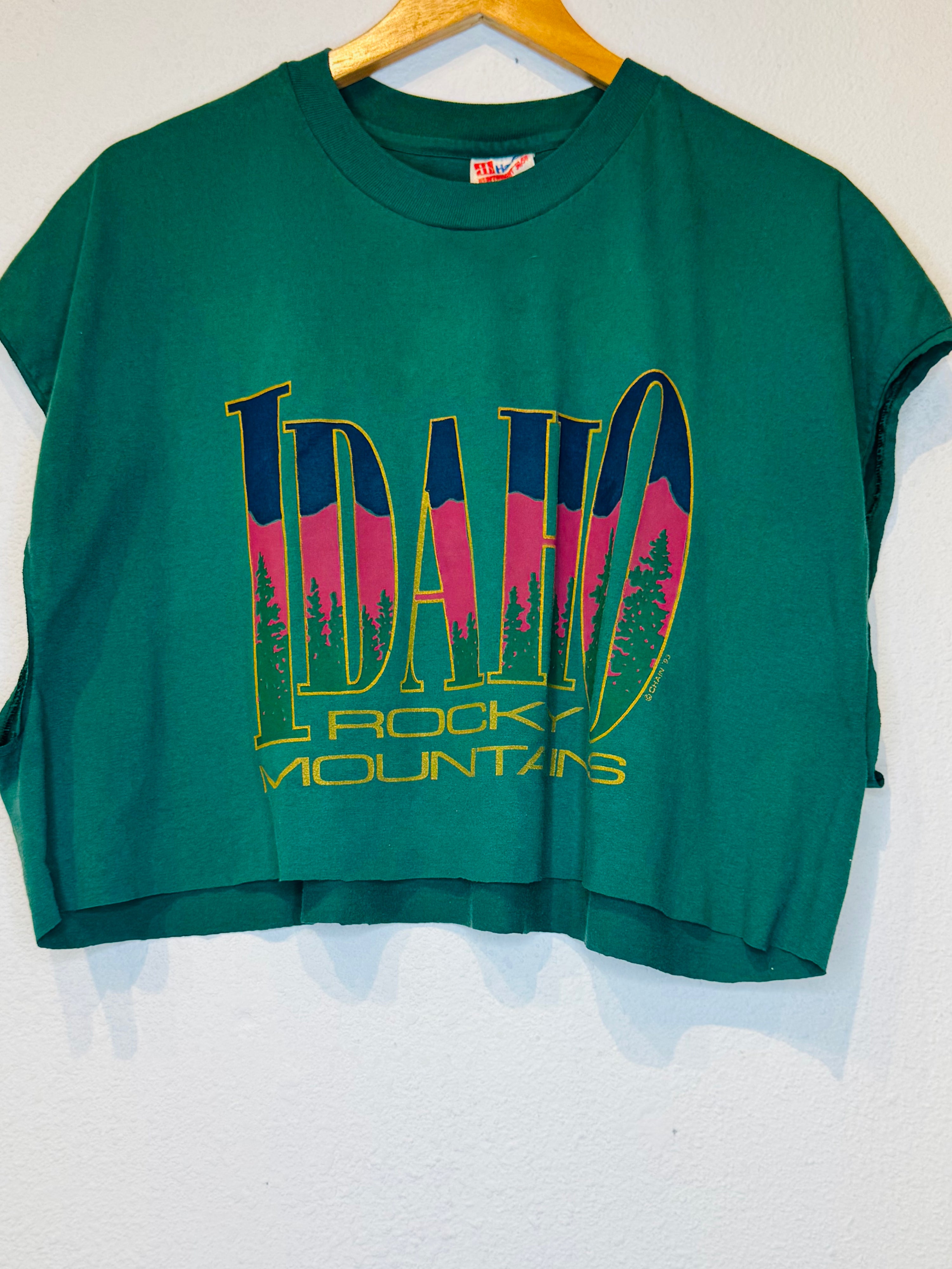 Idaho Vintage Crop Tank